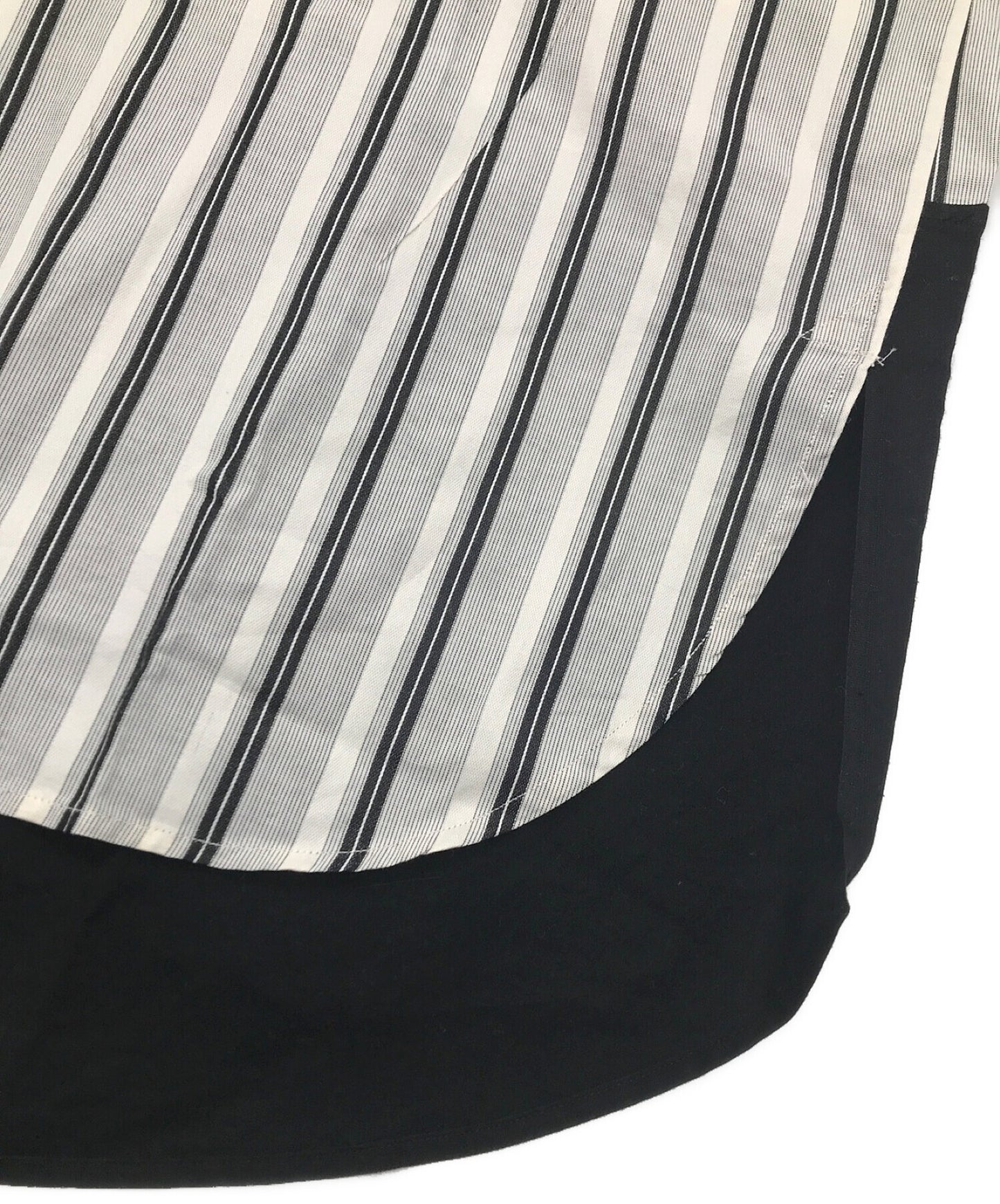 数字(n)ine 09SS“寂寞的英雄”时期装饰套头衫条纹衬衫K3327