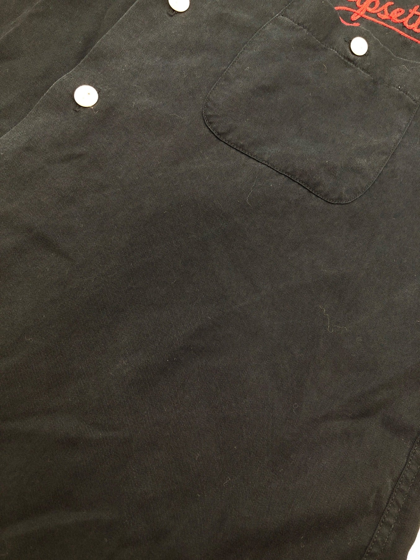 Wacko Maria Maria Embroidery Open Collar Shirt