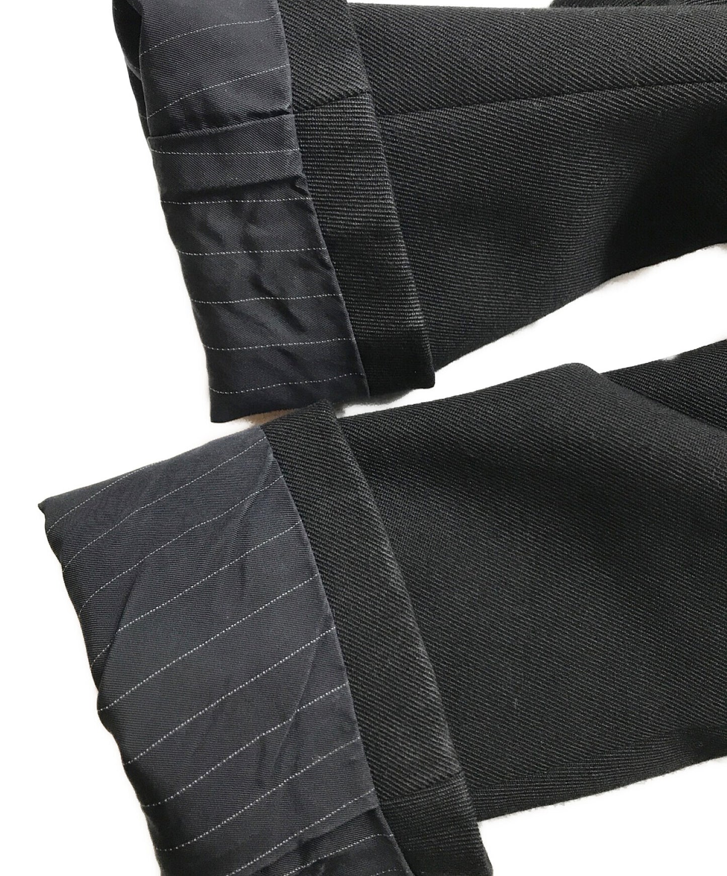 Yohji Yamamoto留言印刷军Gabardine胸部布夹克HX-J31-117