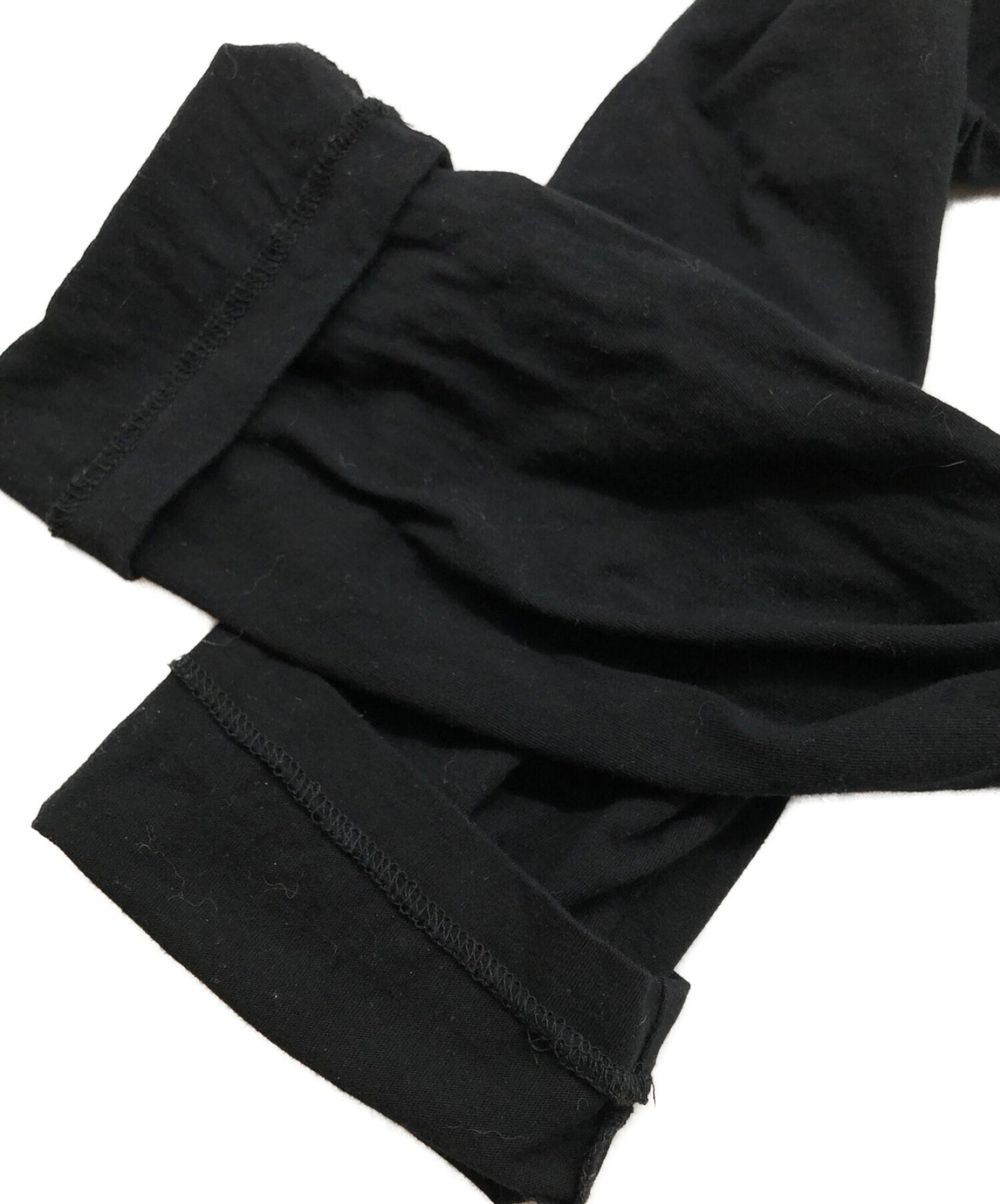 yohji yamamoto 둥근 목, 긴팔, 질감, 메시지 pt hr-t21-075