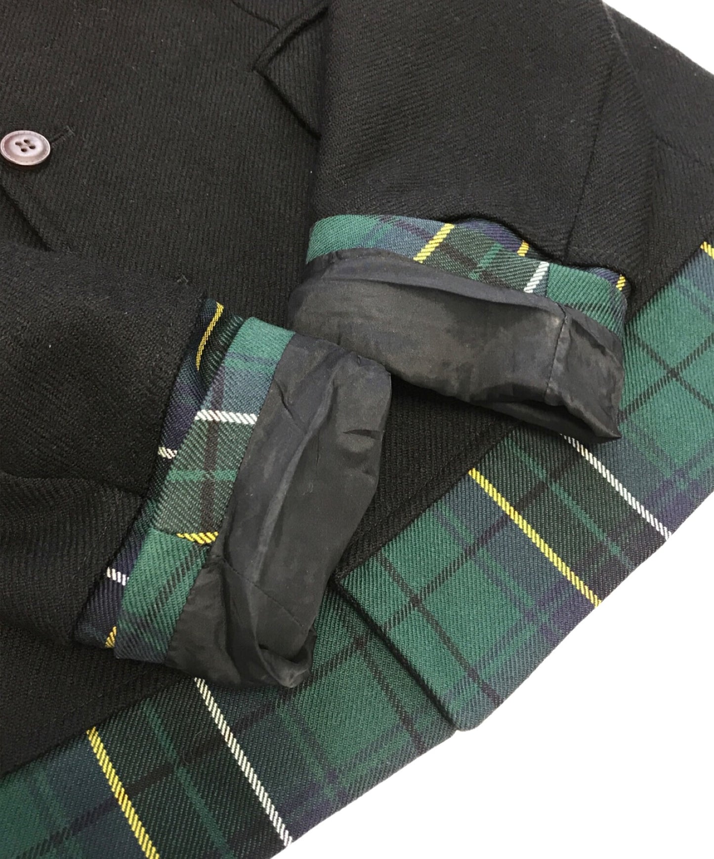 Comme des Garcons 셔츠 확인 재킷 W14013