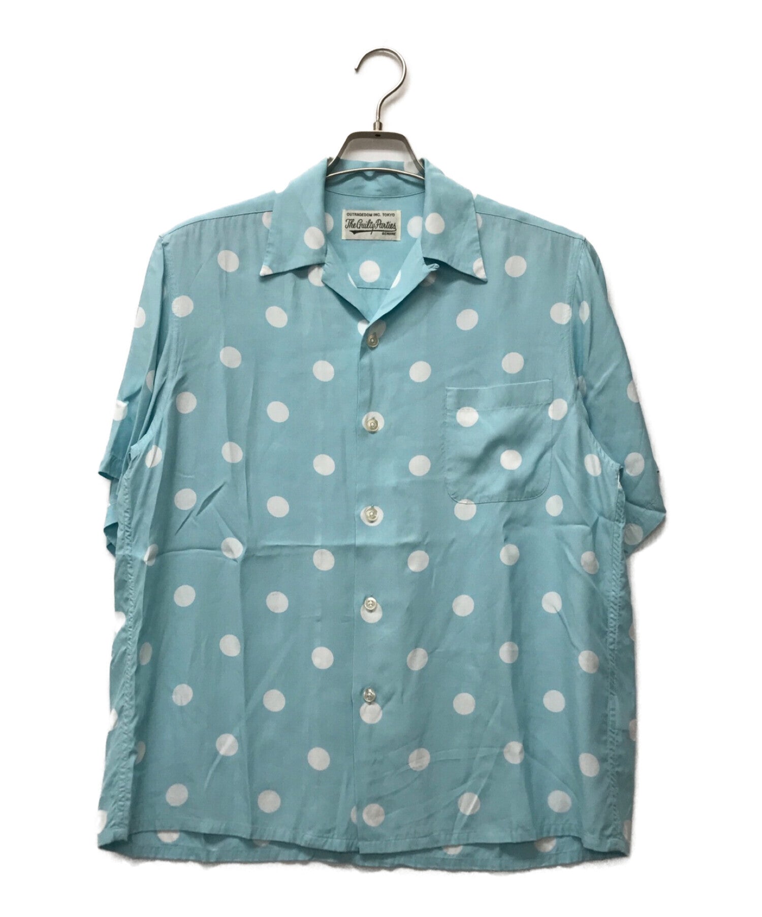 WACKO MARIA DOTS OPEN COLLAR SHIRT | nate-hospital.com