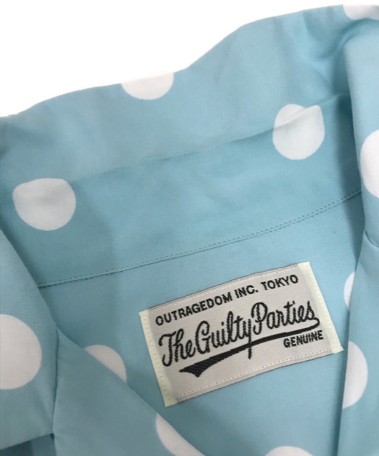 Wacko Maria Dots Open Colle襯衫 / 22SS DOTS OPEN COLLAR SHIERT 22SS-WMS-HI11