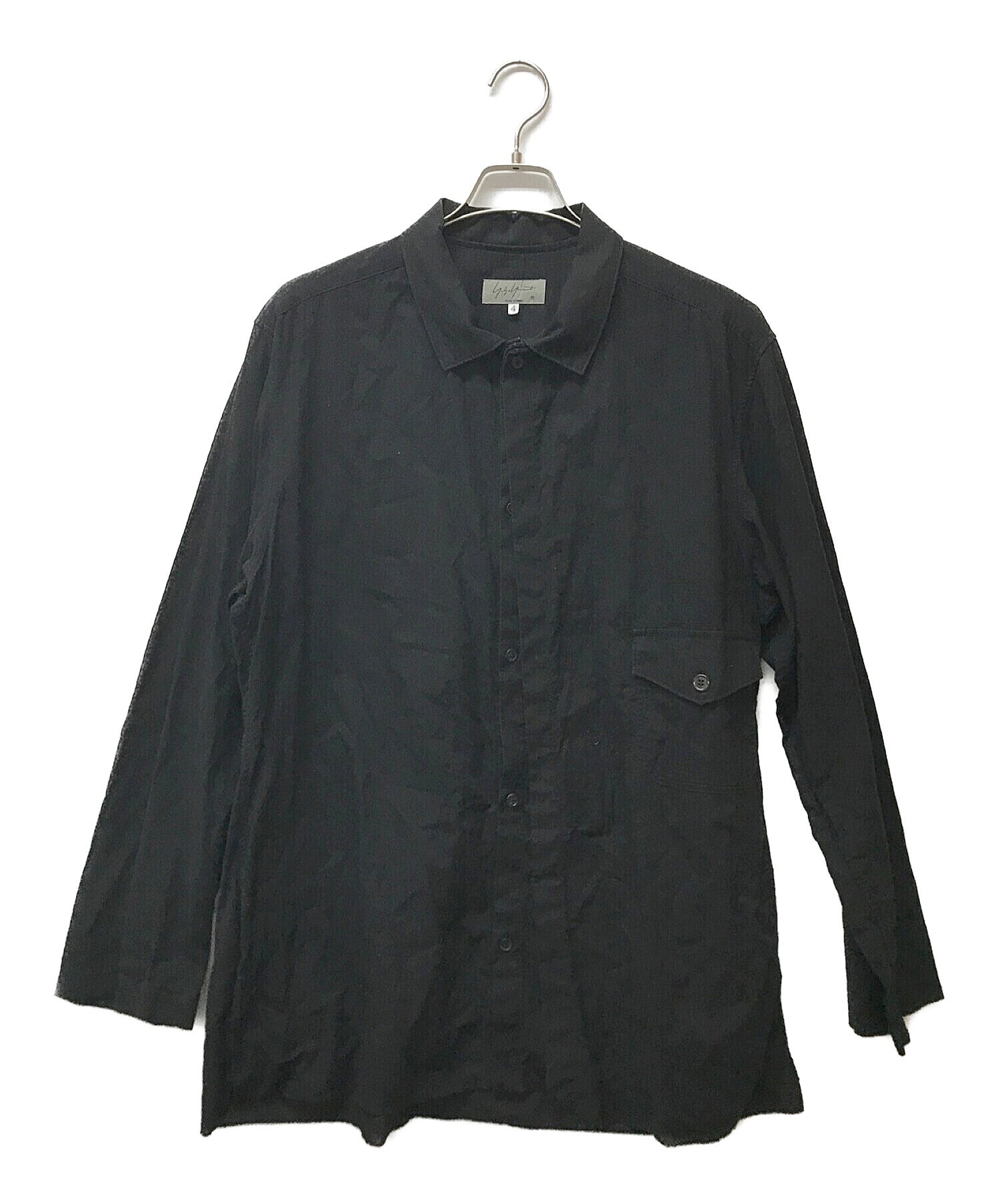 Yohji Yamamoto pour homme double-left shirt HD-B16-012