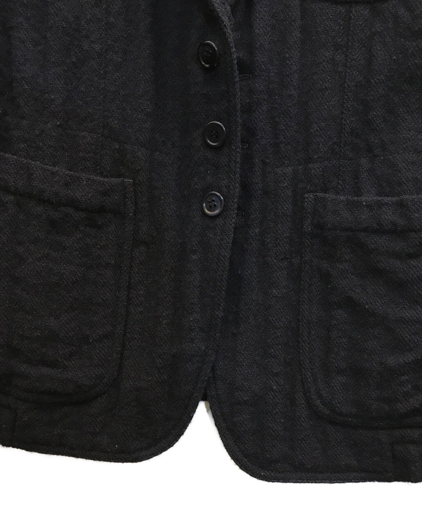 Comme des Garcons Homme Deux Shrunken Wool Tailored Jacket DR-J059