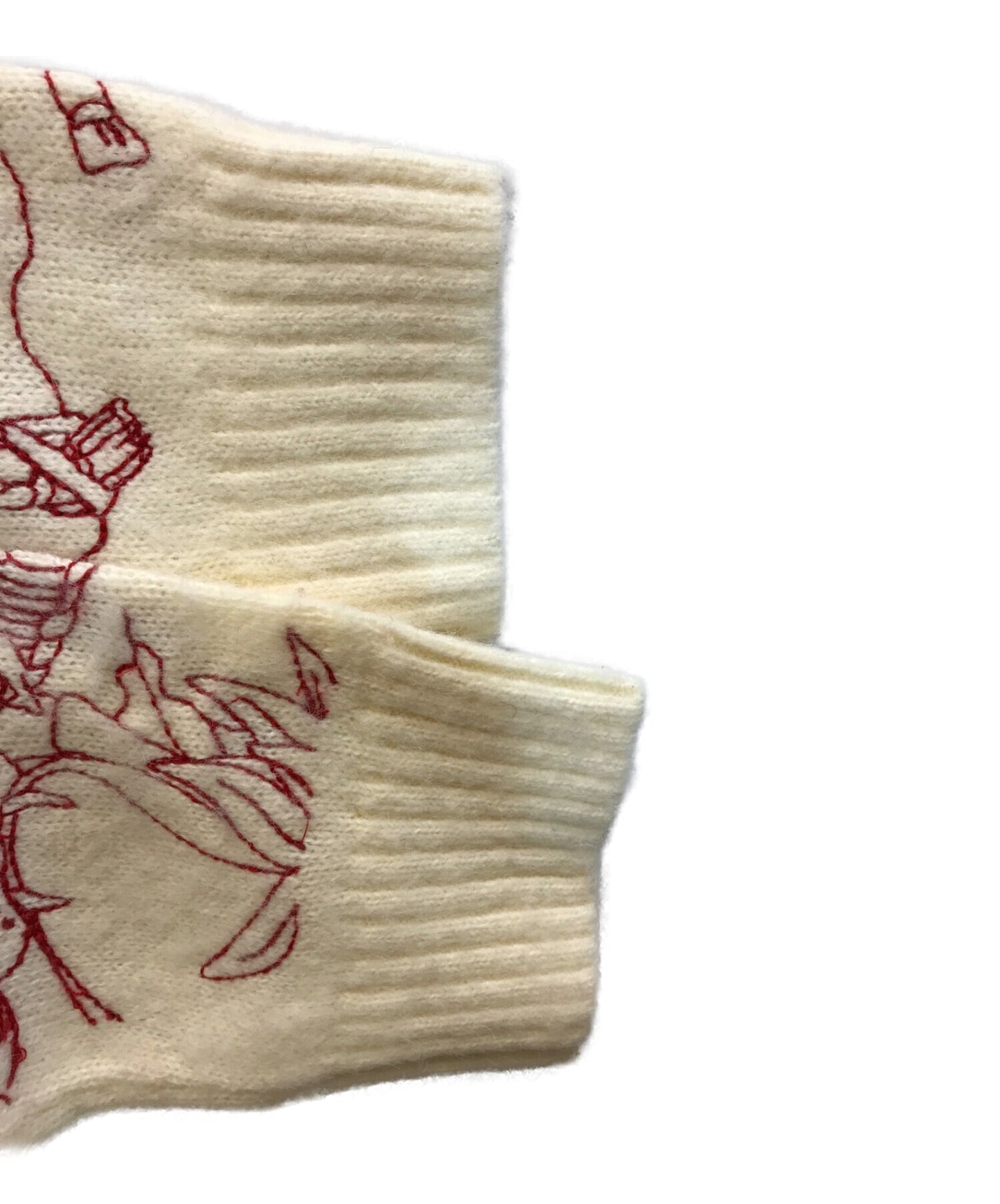 ผู้ตัดสินใจ War Horsemen Crewneck Sweater Embroidered Stitch Crewneck เสื้อถัก