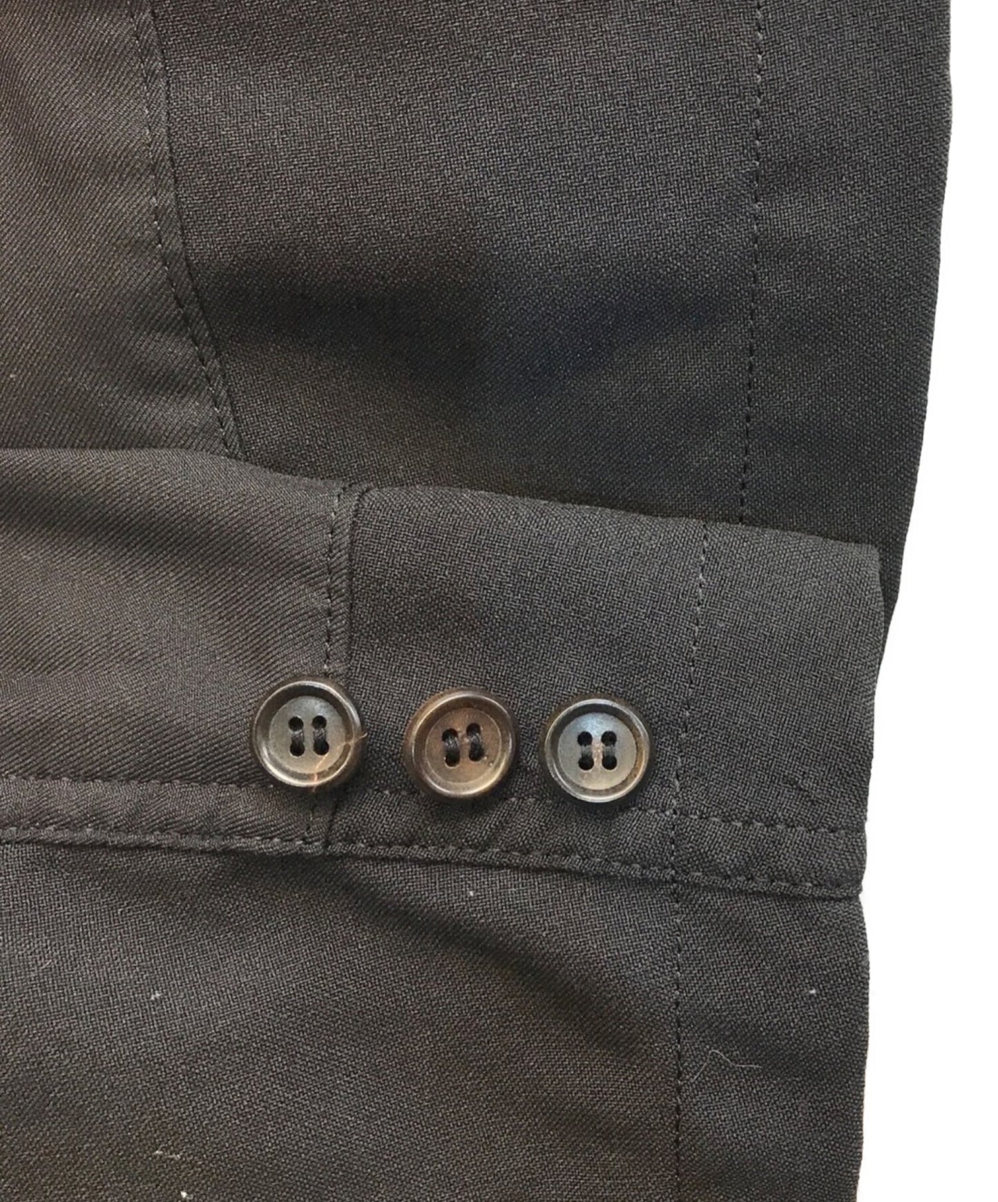 Comme des Garcons Homme Poly Shrink Design 패치 워크 맞춤형 재킷 AD2015