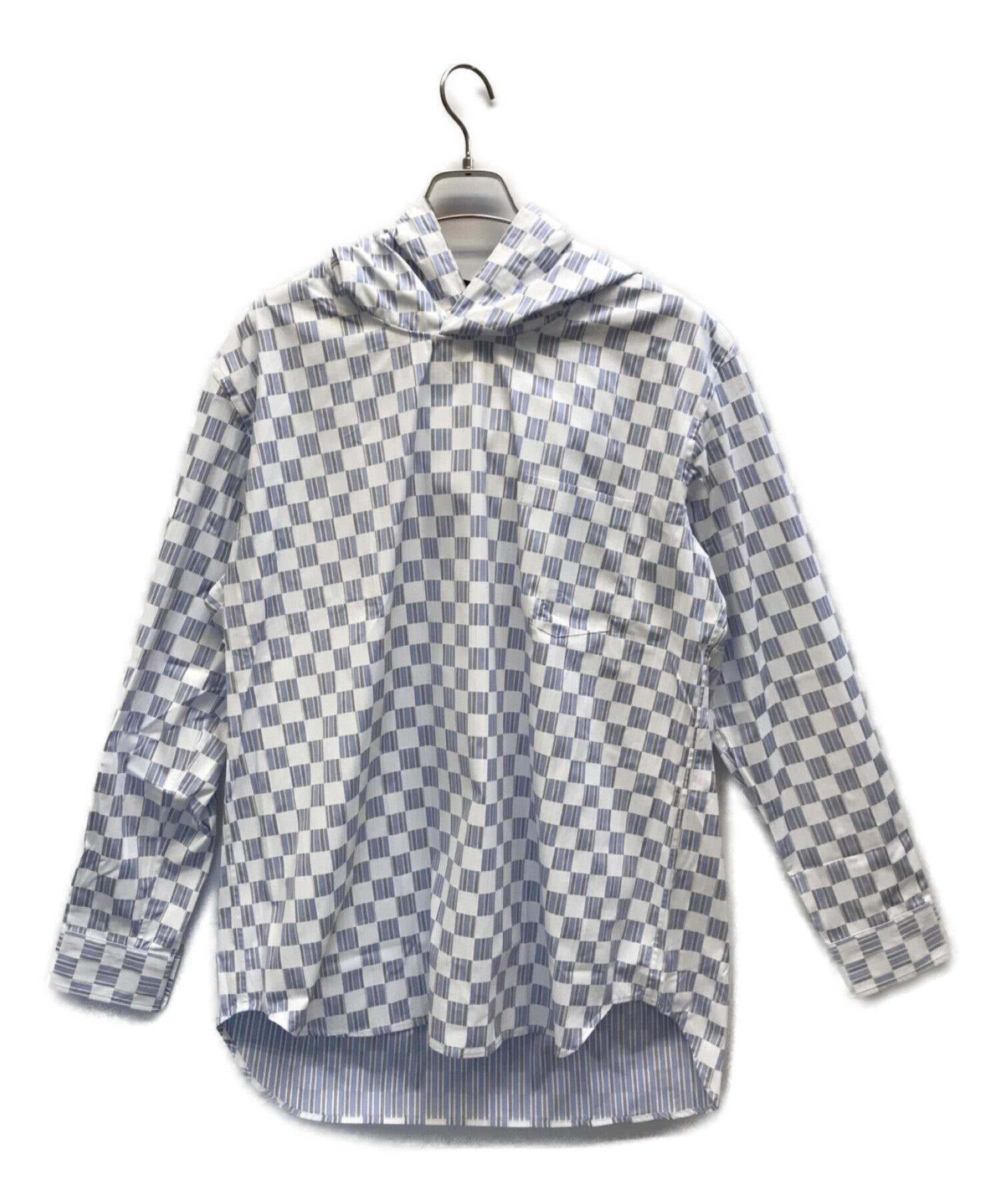 Pre-owned] COMME des GARCONS HOMME DEUX Hooded Shirt Pullover