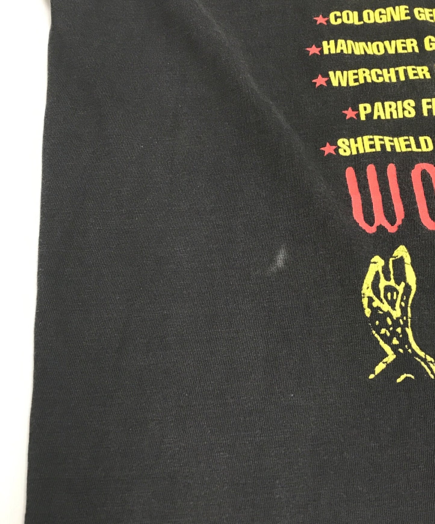 滚石乐队T恤世界巡回赛94/95/95版权