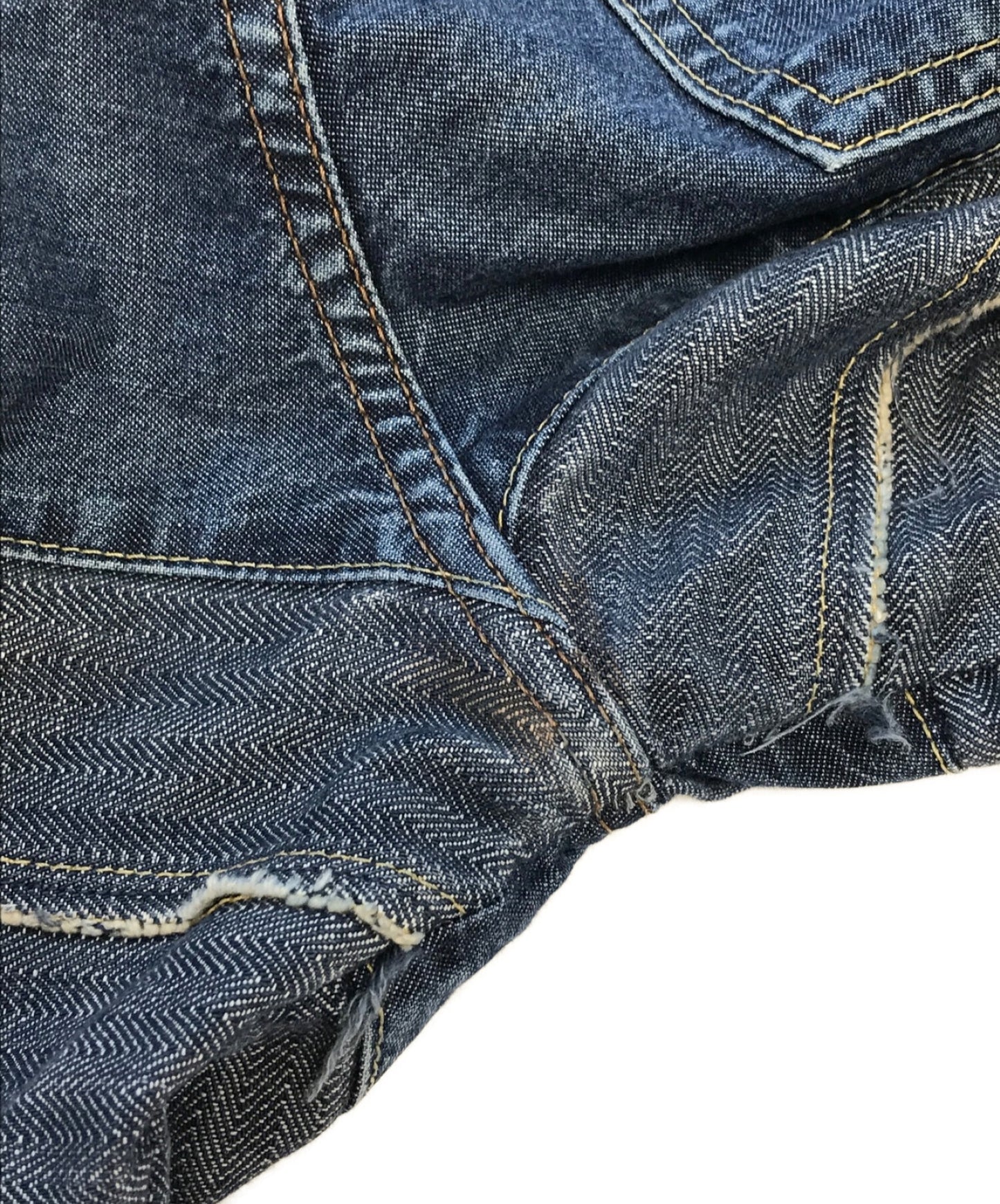 ความเย้ายวนใจ Hysteric Scratch Flare กางเกงยีนส์ 01193AP02