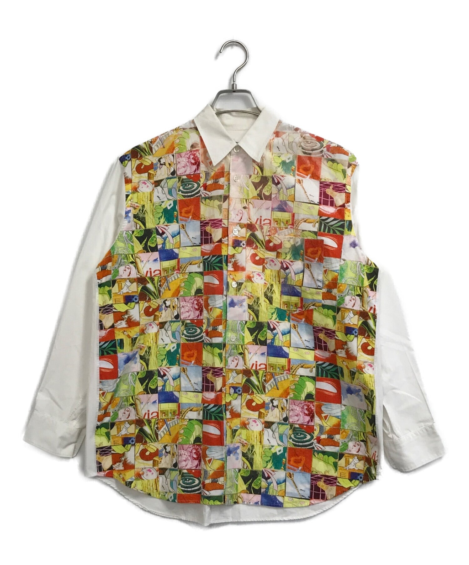 COMME des GARCONS SHIRT Comic Patchwork Transfer Shirt