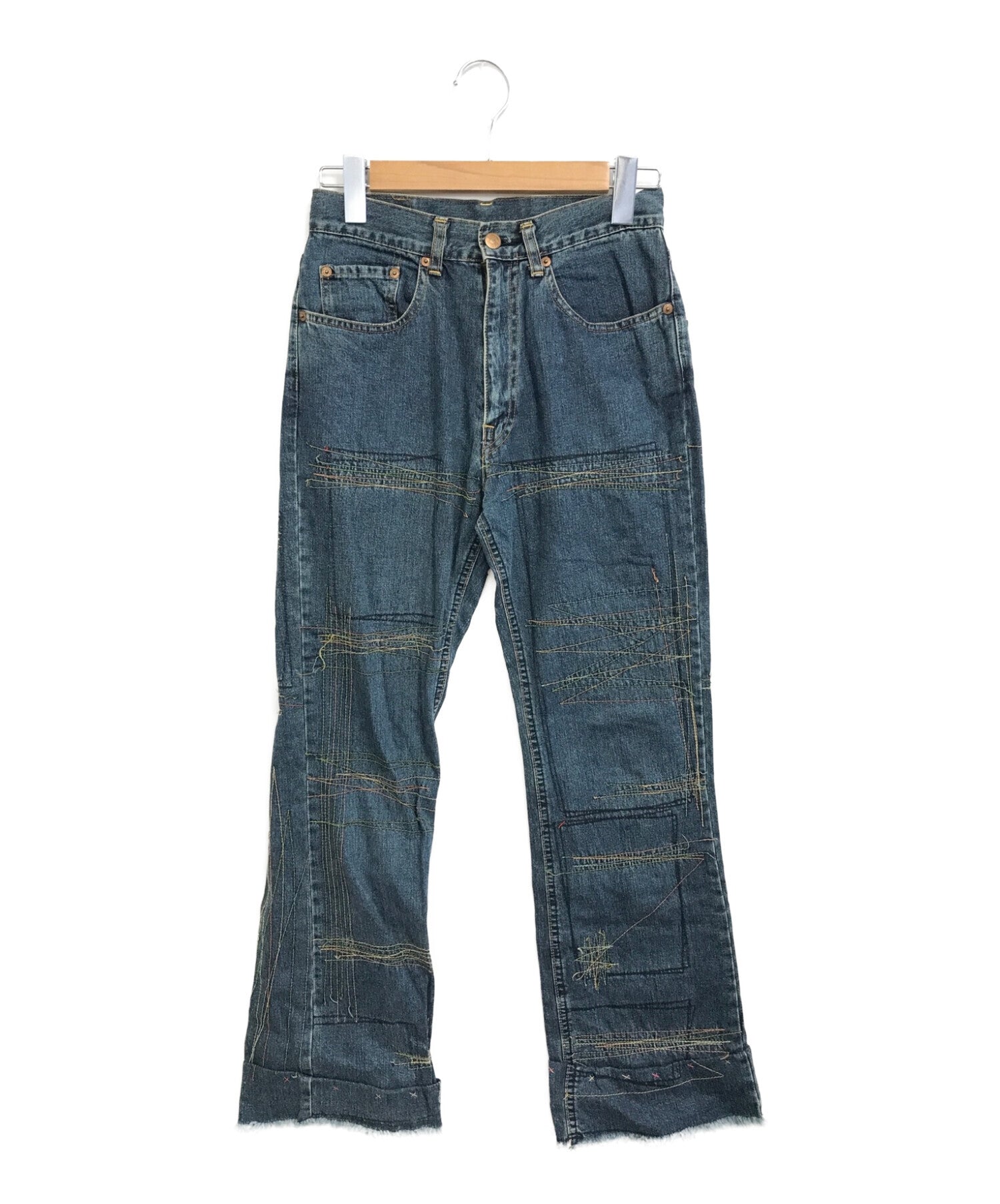 Hysteric Glamour [OLD] Reconstructed Repair Design Denim Pants