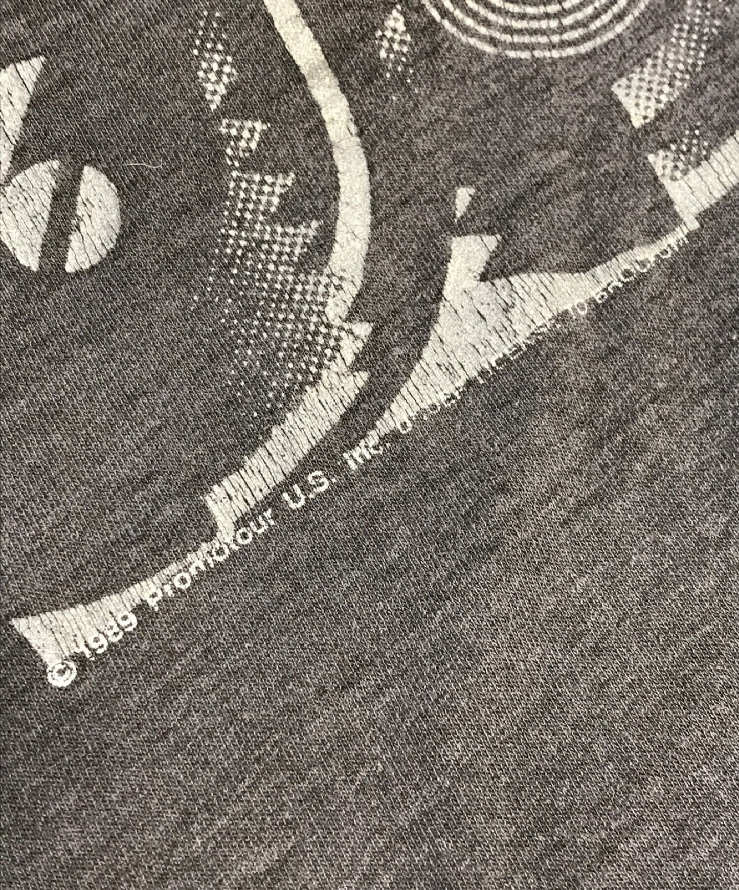 Rolling Stones 80의 밴드 티셔츠 북미 투어