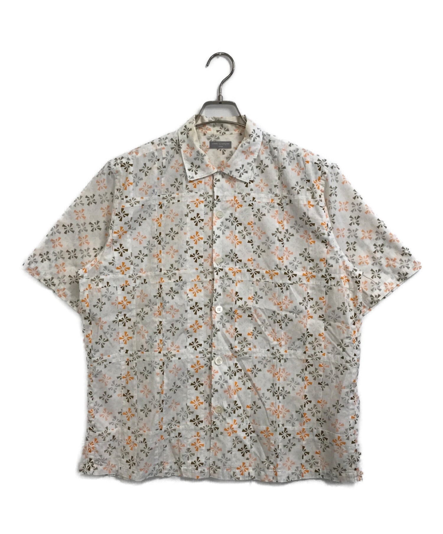 COMME des GARCONS HOMME Patterned short-sleeved shirt HF-B065