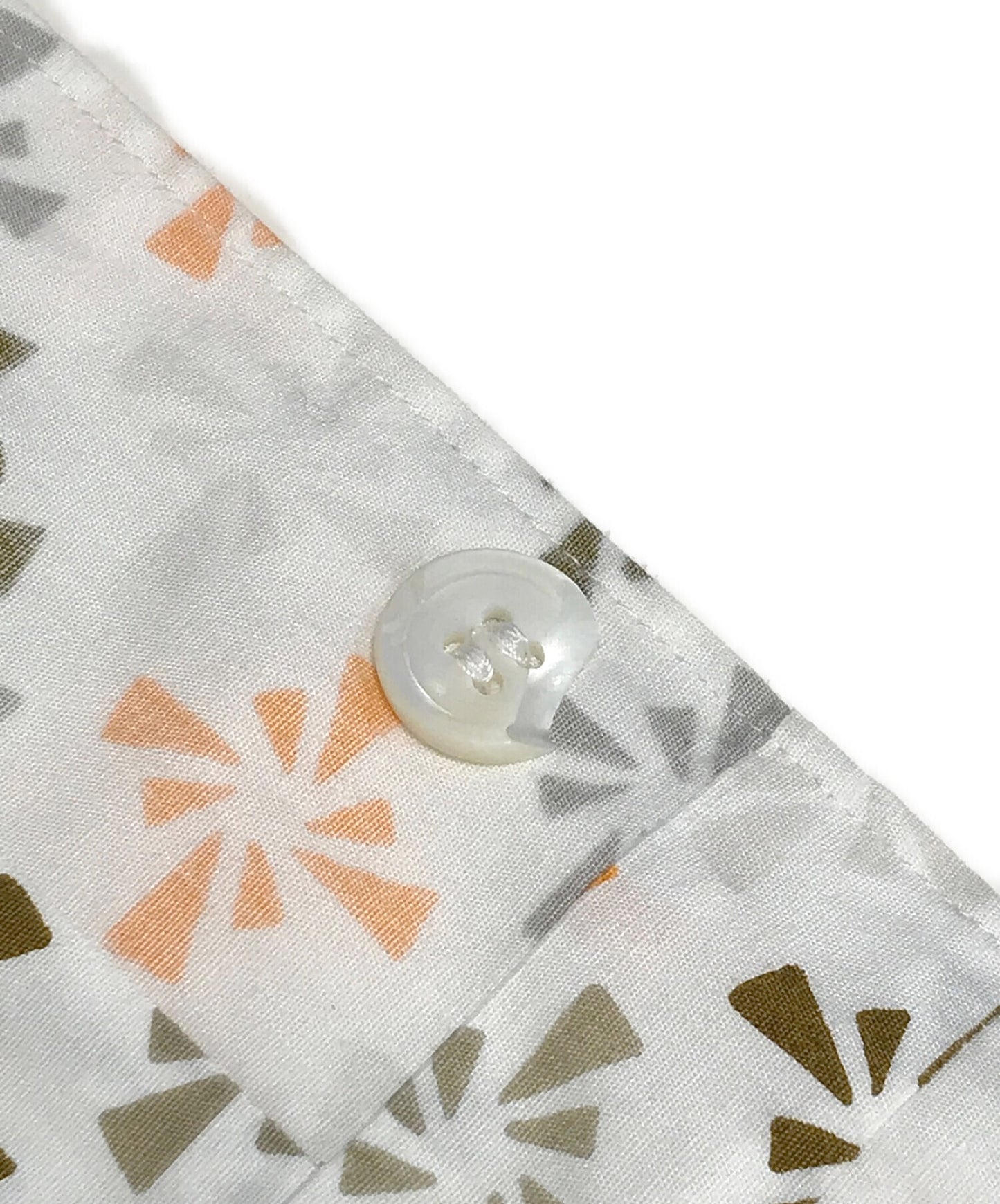 Comme des Garcons Homme 패턴 단축 셔츠 HF-B065