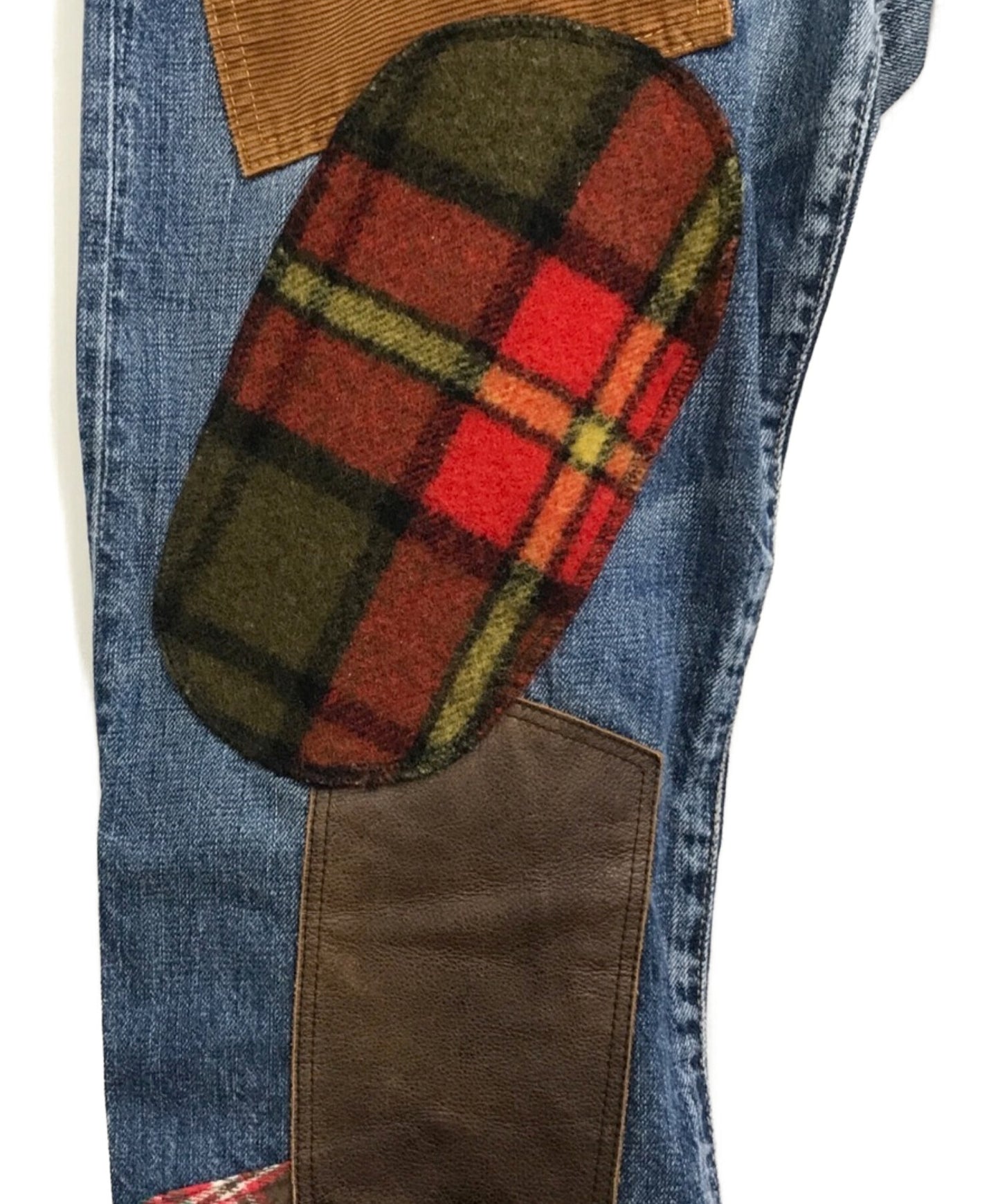 COMME DES GARCONS JUNYA WATANABE MAN DENIM PATCH WORK WH-P902