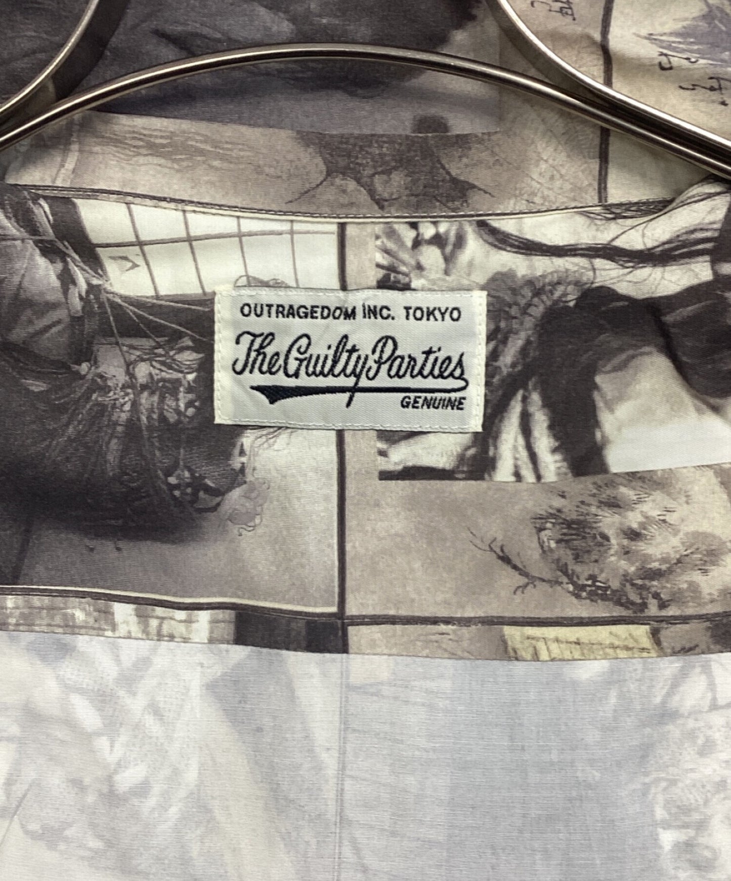 Wacko Maria Sunny-Rain绑定的露天领衬衫