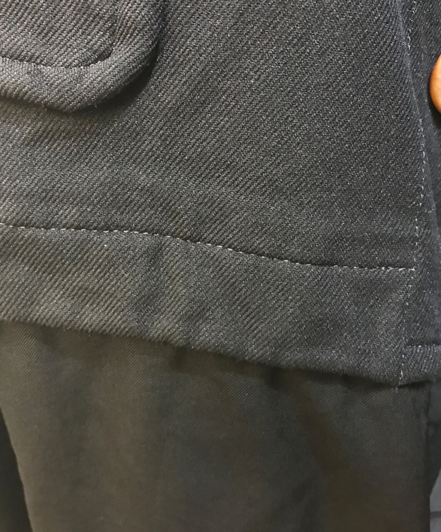 Comme des Garcons Homme Plus Poly-Shrink 도킹 후드 코트 PD-C001