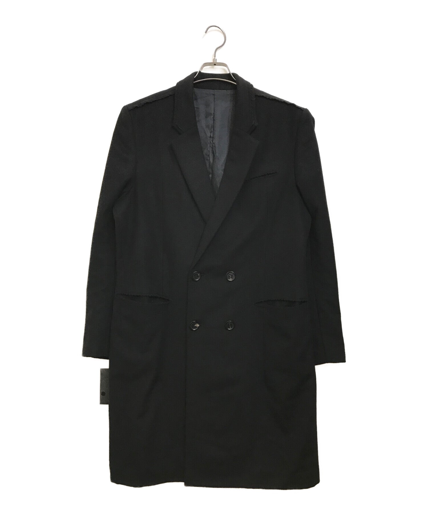 UNDERCOVER Ca Beaver Pinking Double Chester Coat UC2B4102