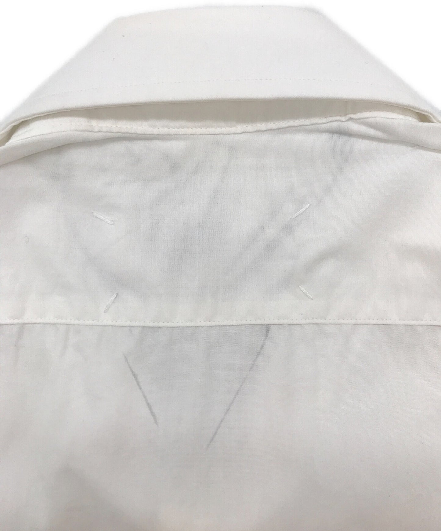 Maison Martin Margiela 98SS Paint Finish Plane Plane Planter เสื้อเชิ้ตเสื้อยืดแบน orizzonti แท็ก