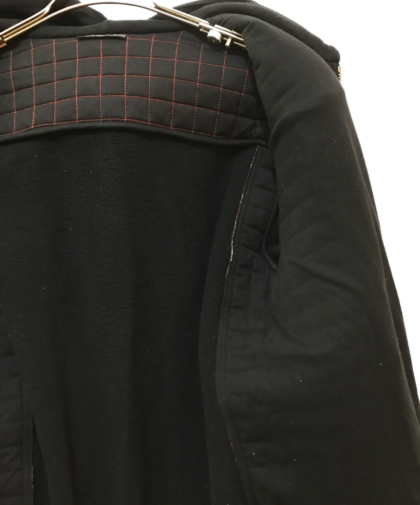 Balmain bi-color Zip Parka W5HJ268D125