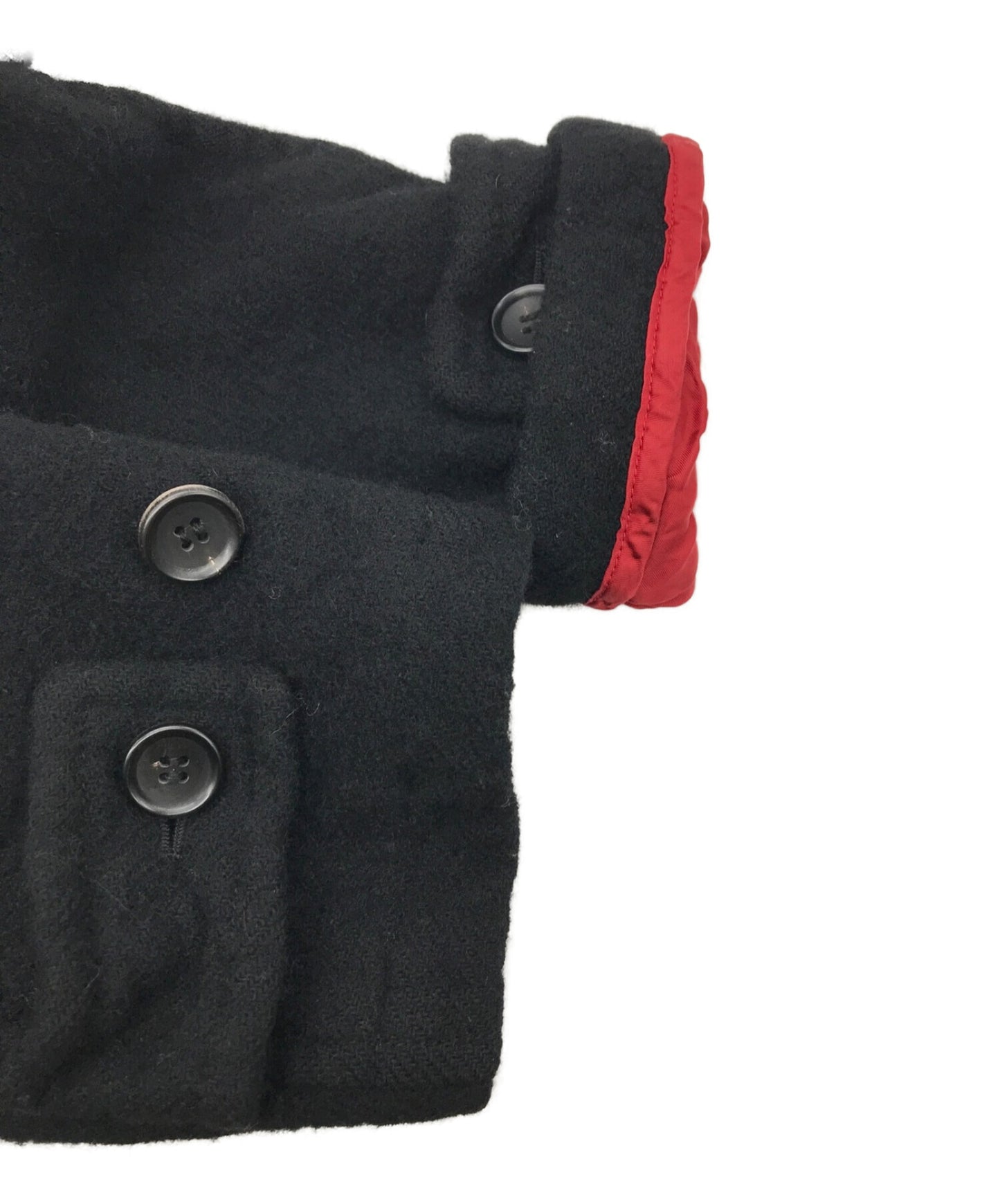 Comme des Garcons Homme Wool 수축 더플 코트 HH-C007
