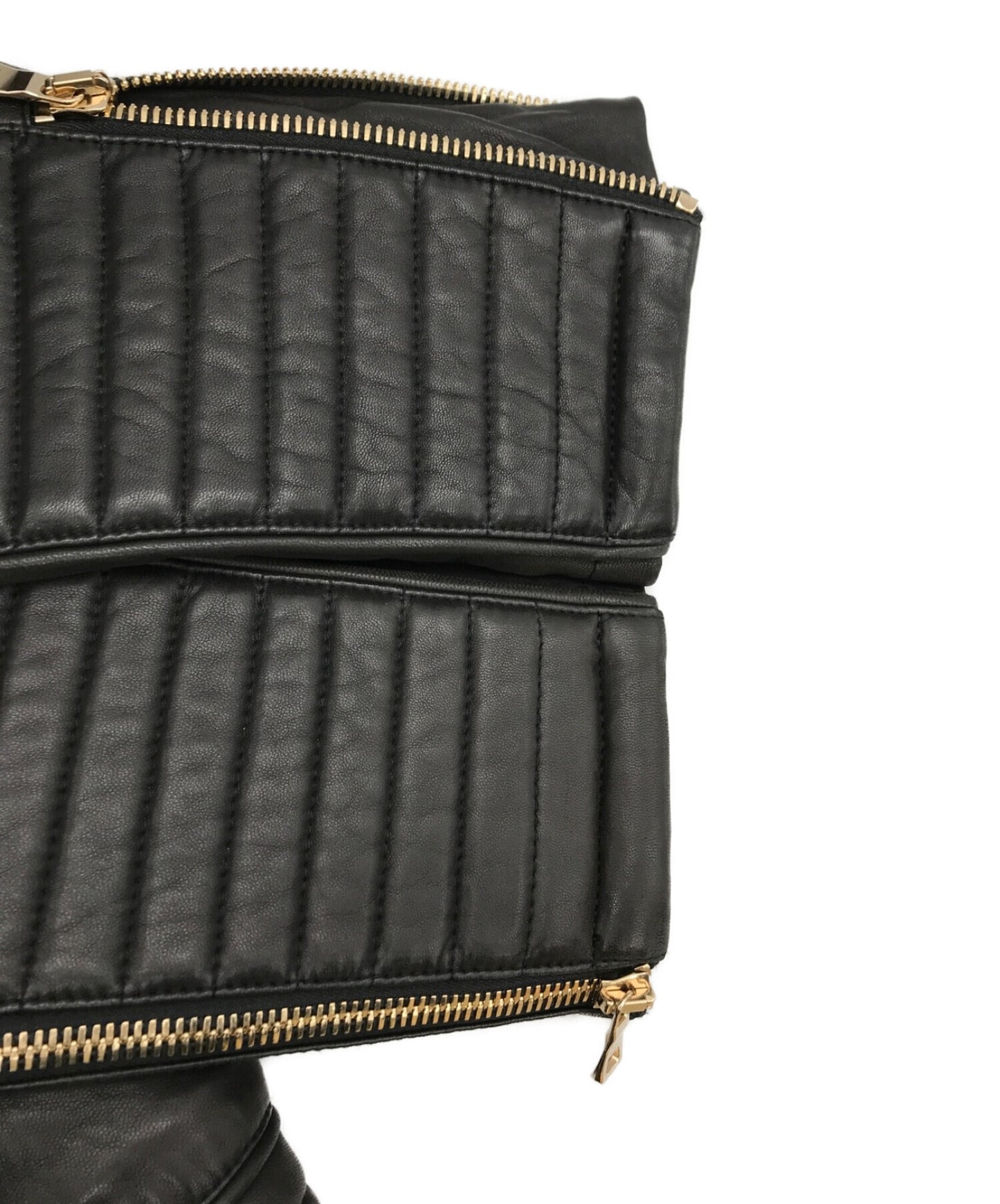 Balmain Leather Biker Riders夹克W7H2044P005