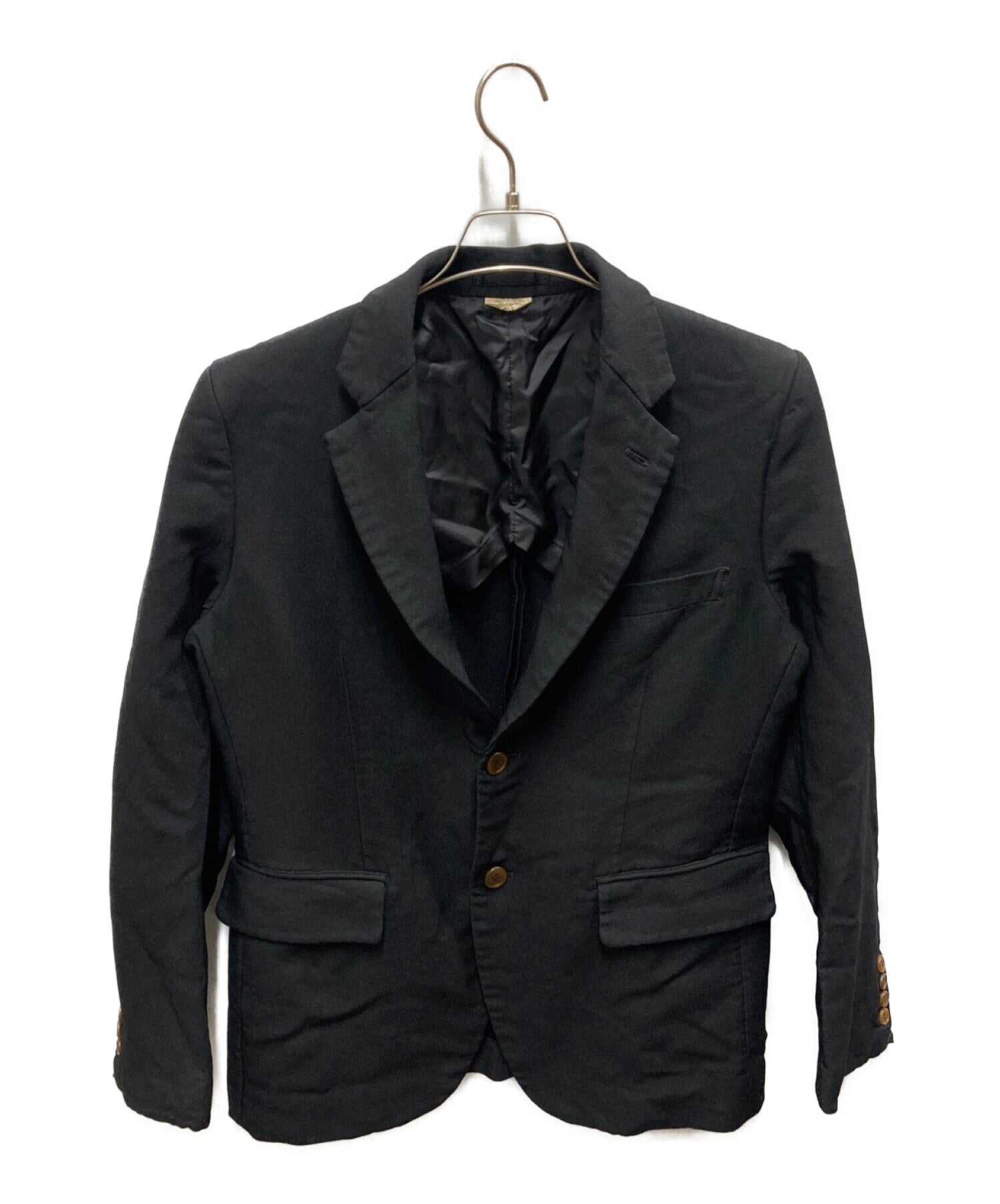 COMME des GARCONS HOMME DEUX Poly shrunken tailored jacket DH-J031