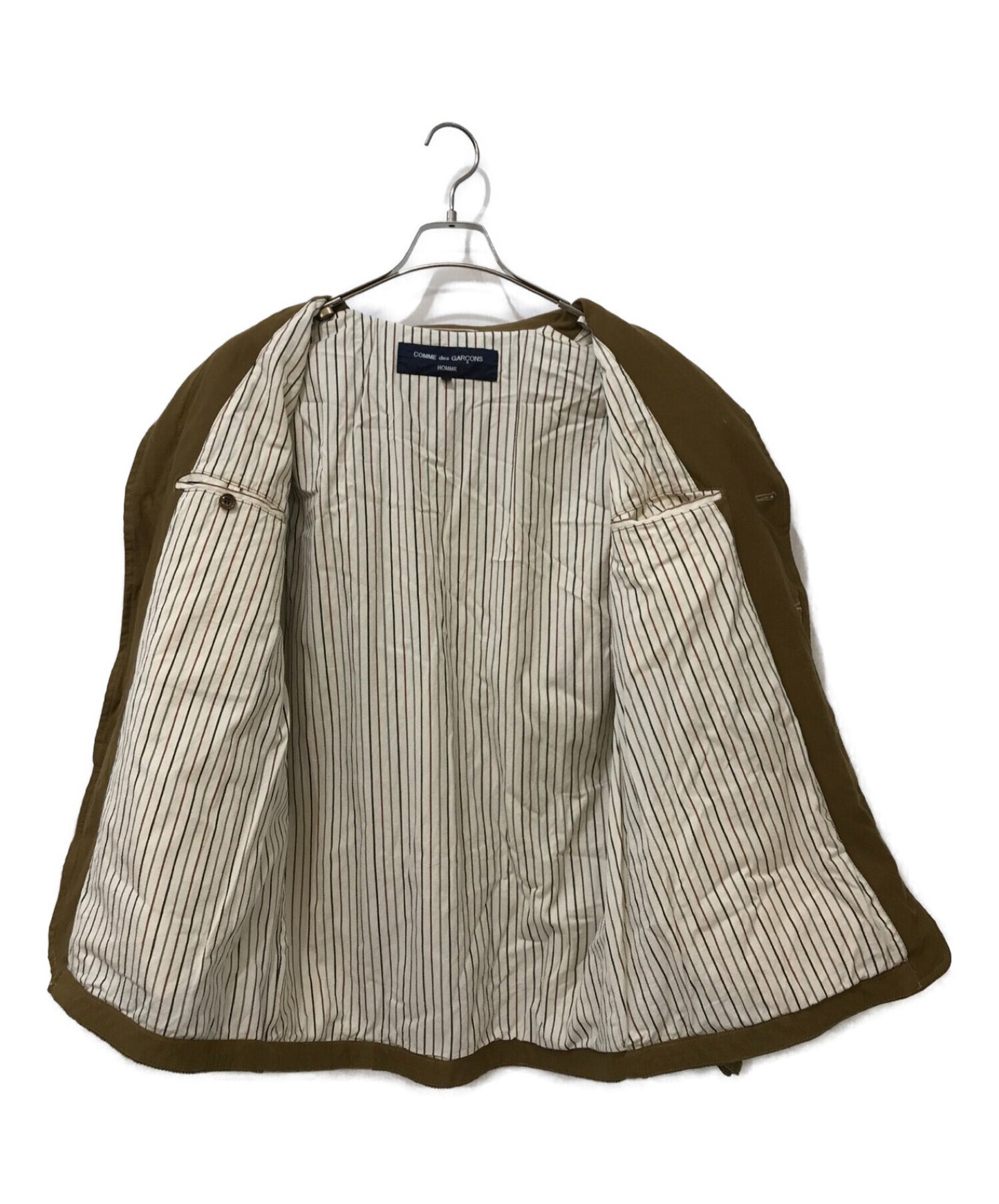 Comme des Garcons แจ็คเก็ต Homme ทำจากวัสดุที่แตกต่างกัน HF-J007