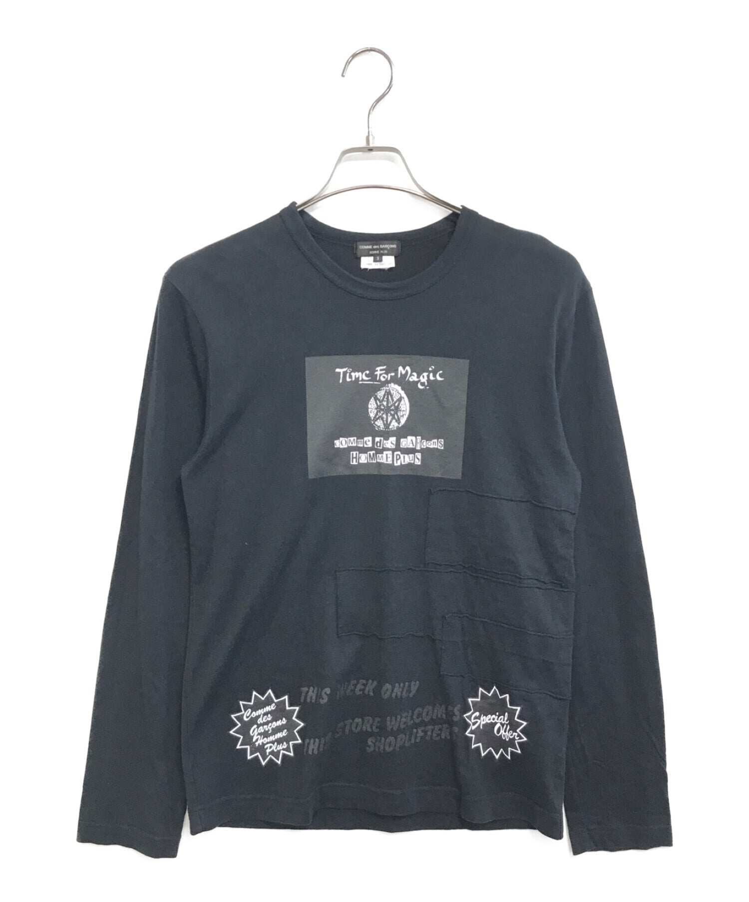 COMME des GARCONS HOMME PLUS long-sleeved cut-and-sew PB-T035