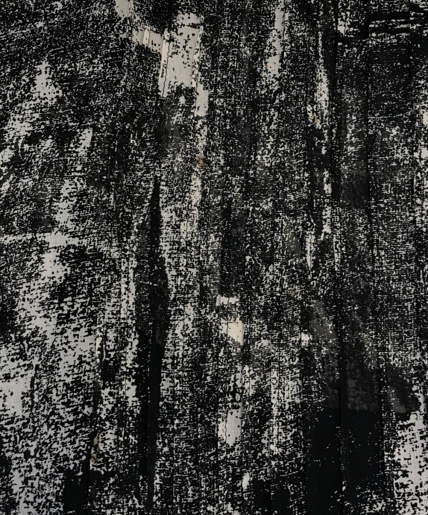 Haat Issey Miyake 트랜스퍼 인쇄 실크 드레스 HA81FH531