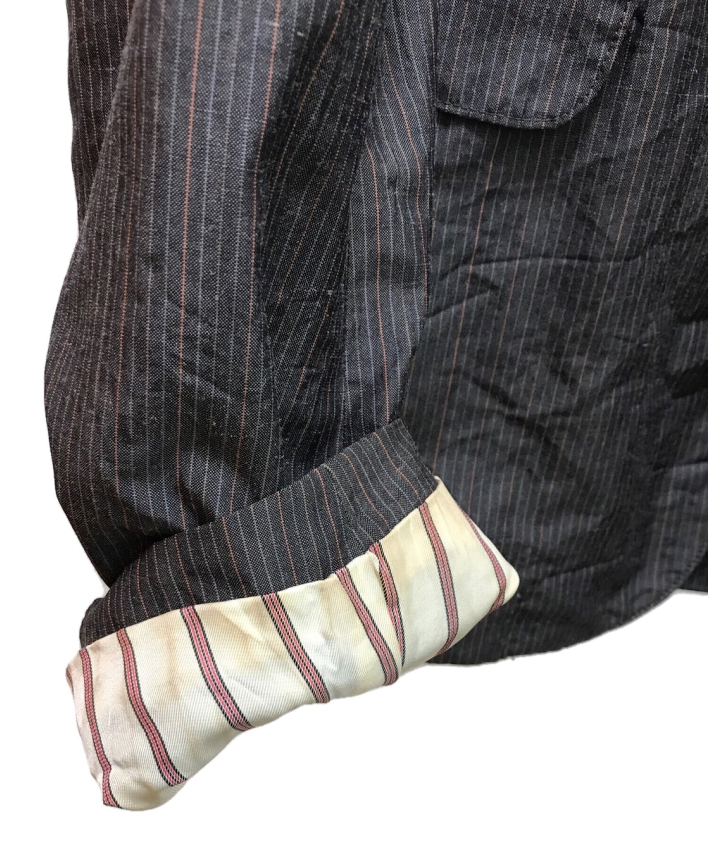 Comme des Garcons Junya Watanabe Man Linen ผสมแจ็คเก็ต WA-J010 AD2007