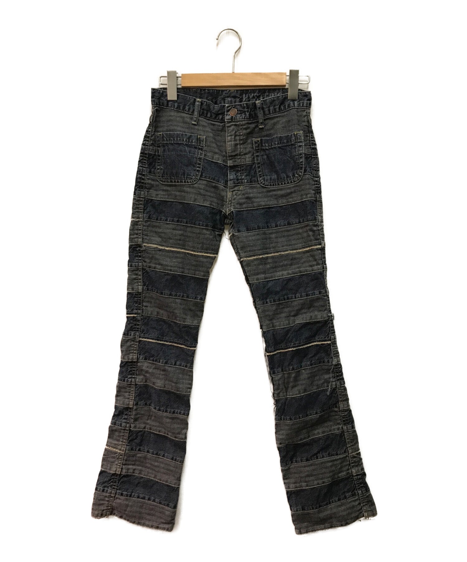 Hysteric Glamour Scratch denim pants Patching denim pants