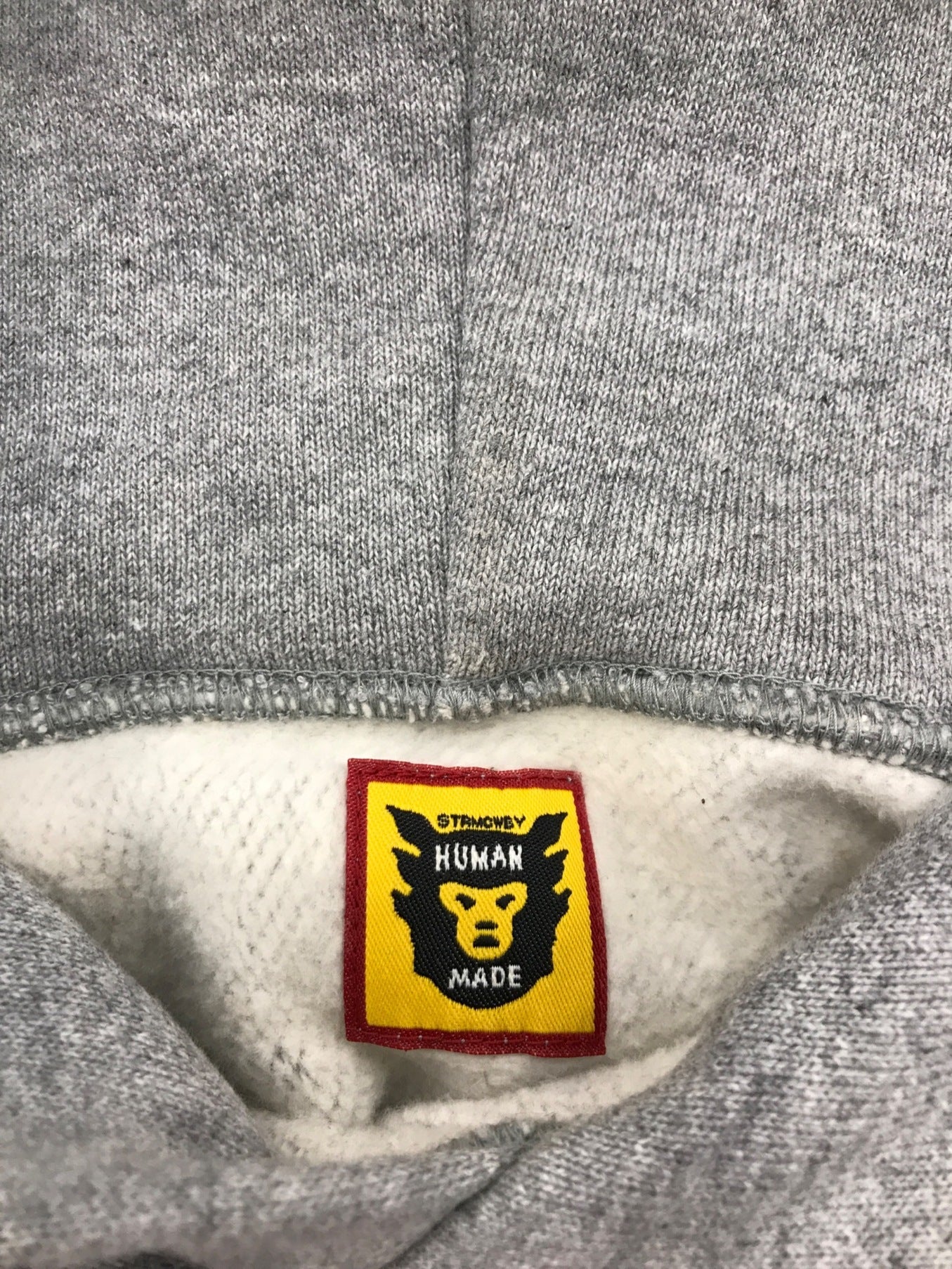 มนุษย์ทำเสื้อฮู้ดเฮฟวี่เวทเฮฟวี่เวทเฮฟวี่เสื้อสวมเสื้อฮู้ด HM24CS024GY5