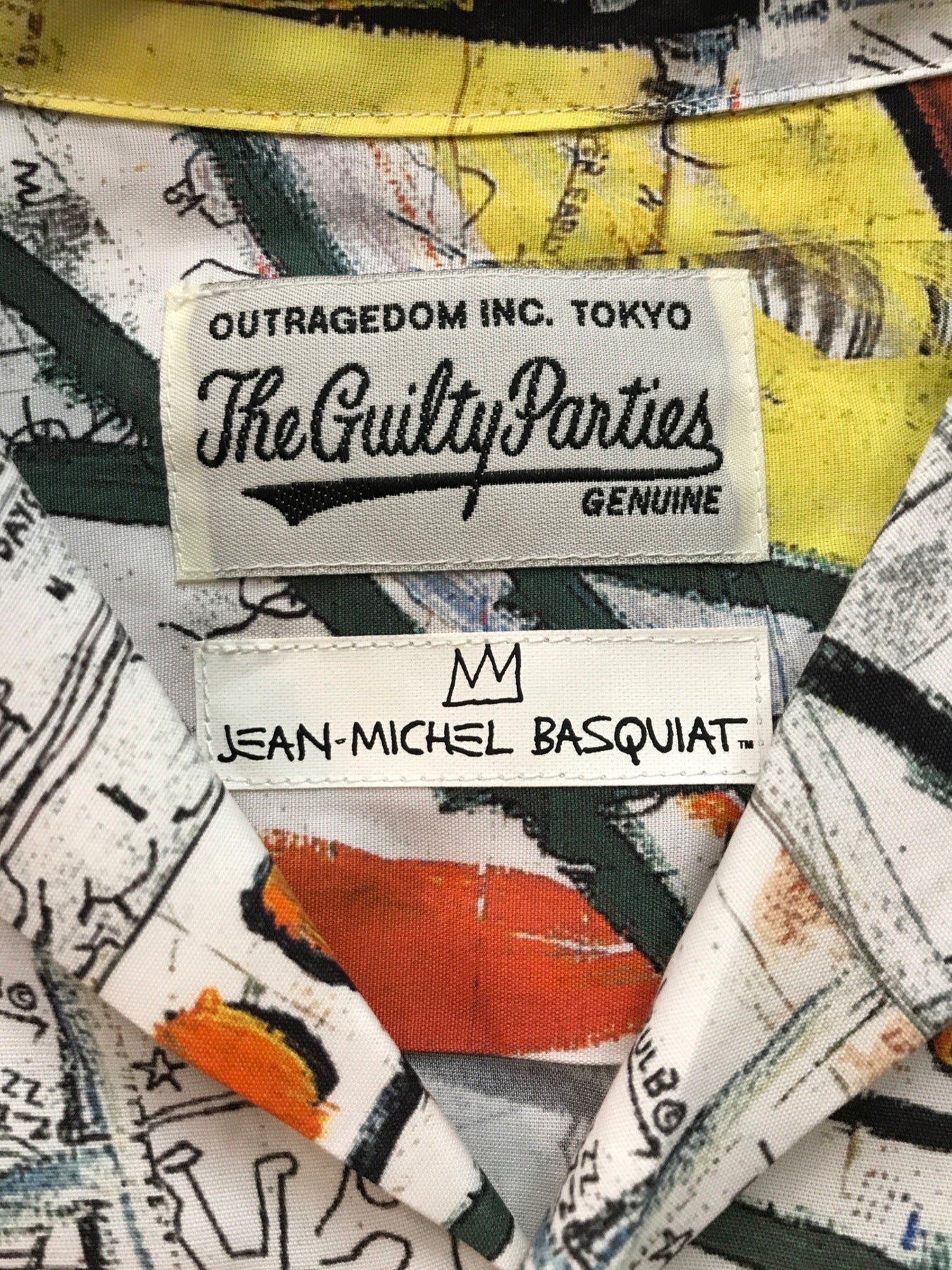 Wacko Maria Aloha衬衫Jean-Michel Basquiat