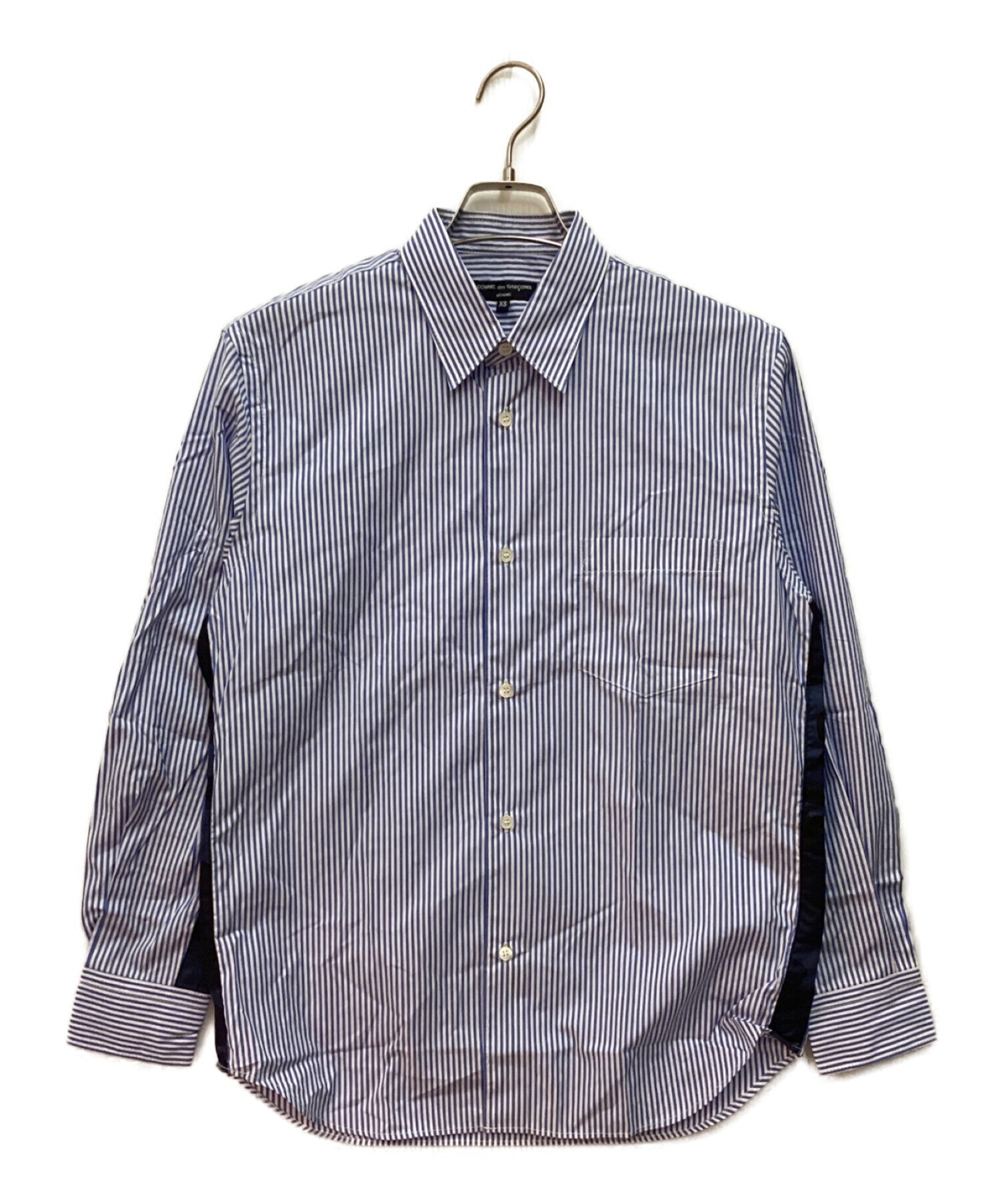 COMME des GARCONS HOMME Camouflage Switched Stripe Shirt Long