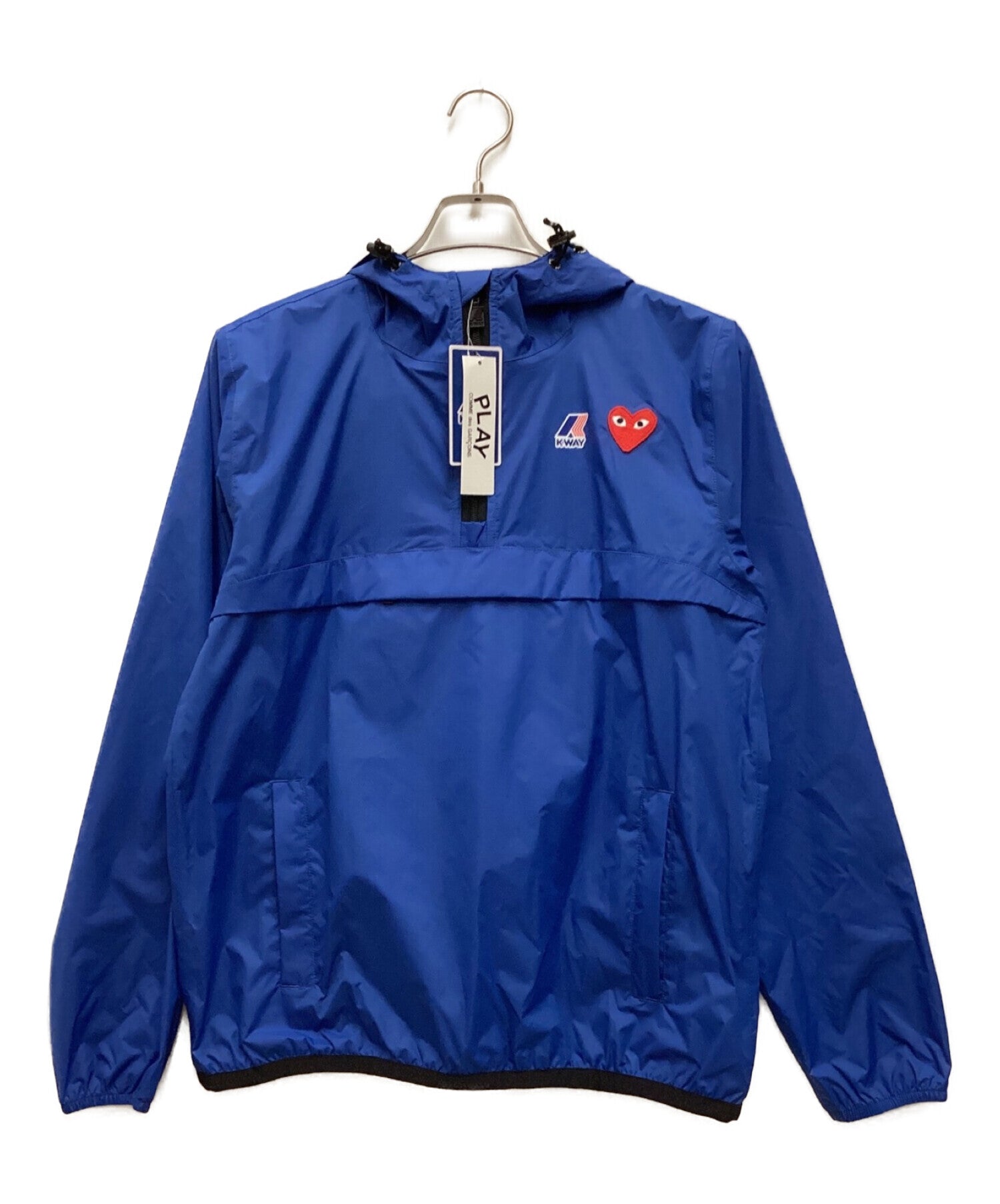 PLAY COMME des GARCONS half zip nylon jacket half zip nylon jacket