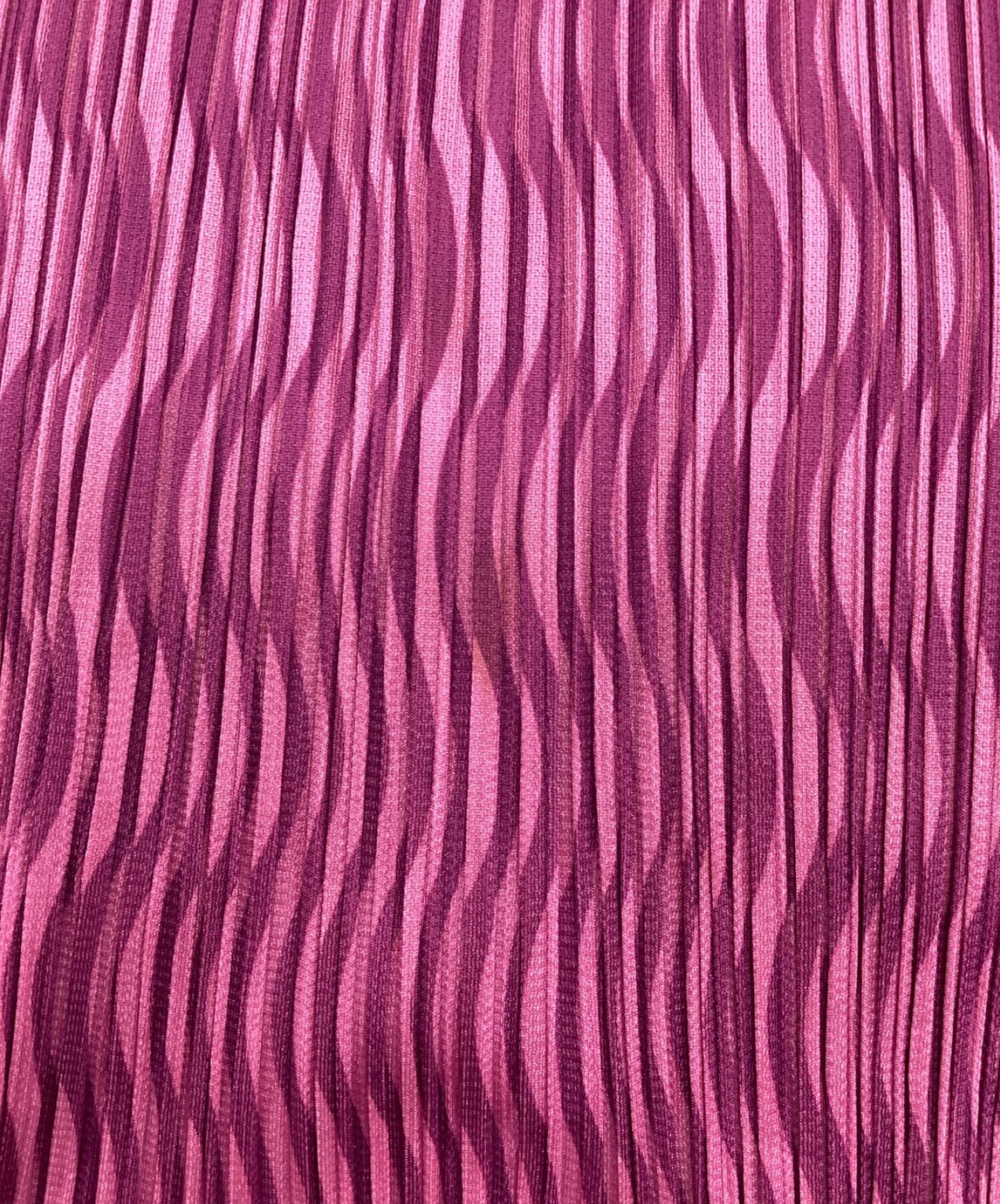 Pleats Please Please Please Please Please Pleated Cut and Sewed Side-Switched Blouse Woven Pattern Blouse PP43-JK881