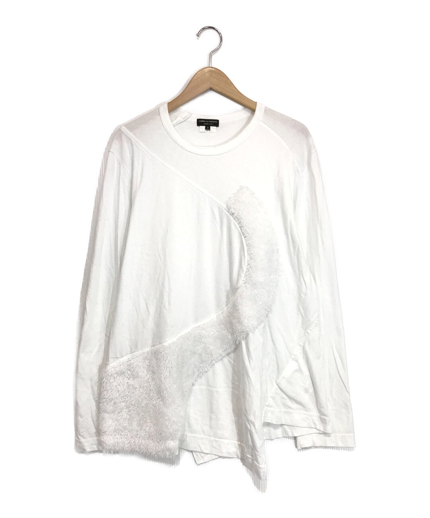 Pre-owned] COMME des GARCONS HOMME PLUS Faux Fur Design L/S Cut