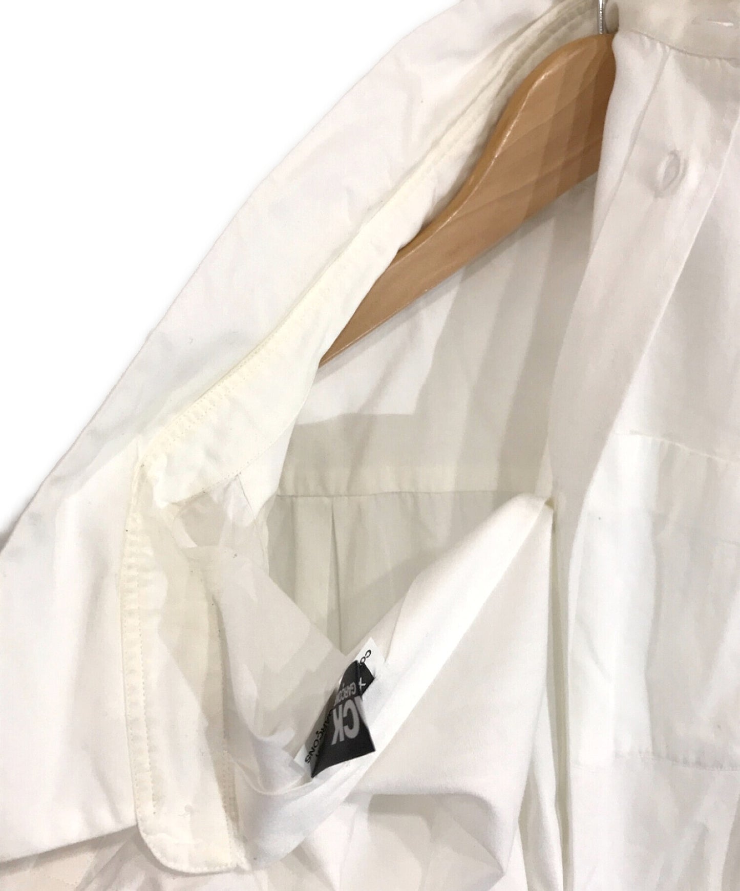 Black Comme Des Garcons Back Tuck Shirt 1o-B001