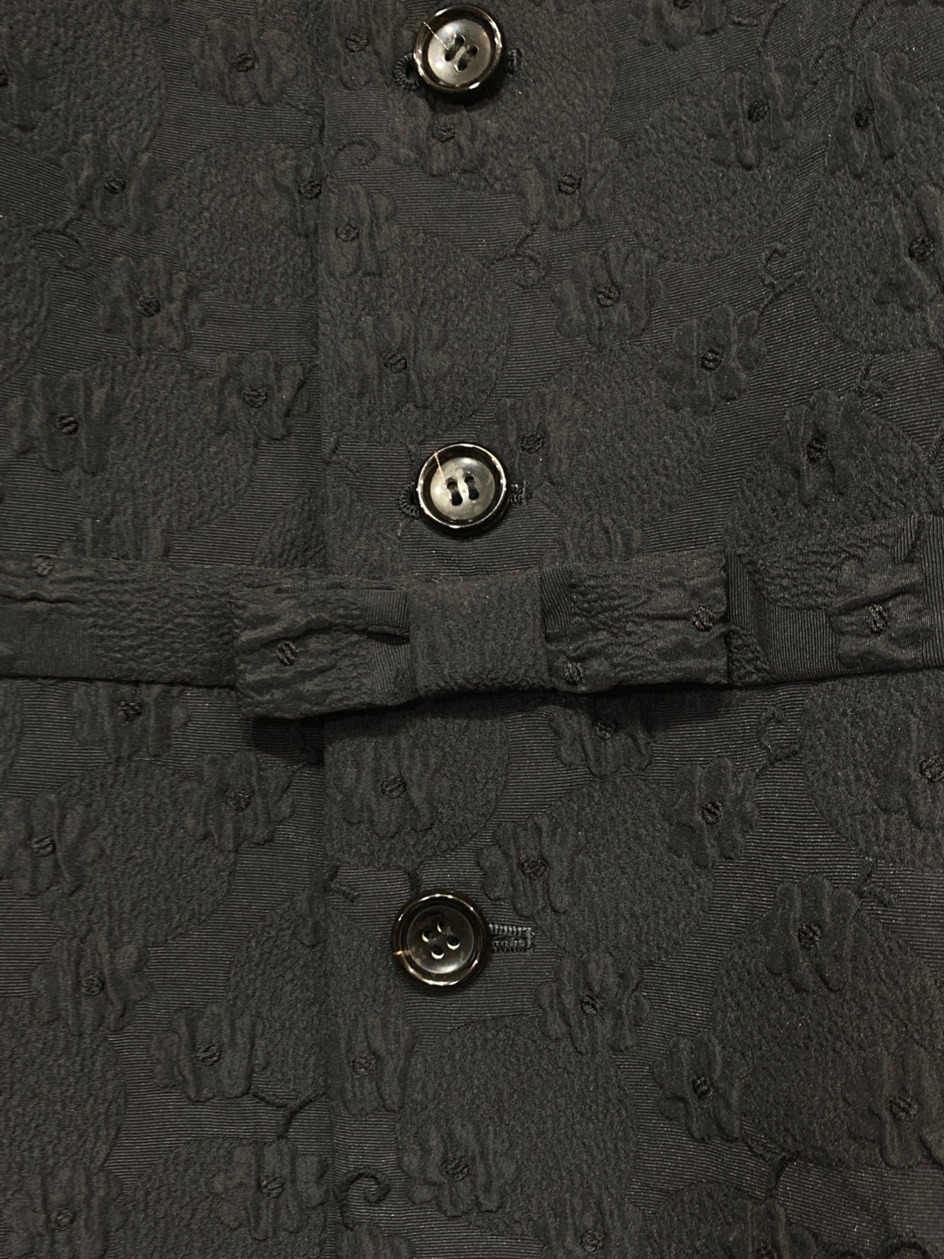 Comme des Garcons Comme des Garcons前色带Jacquard夹克RB-J003 AD2008