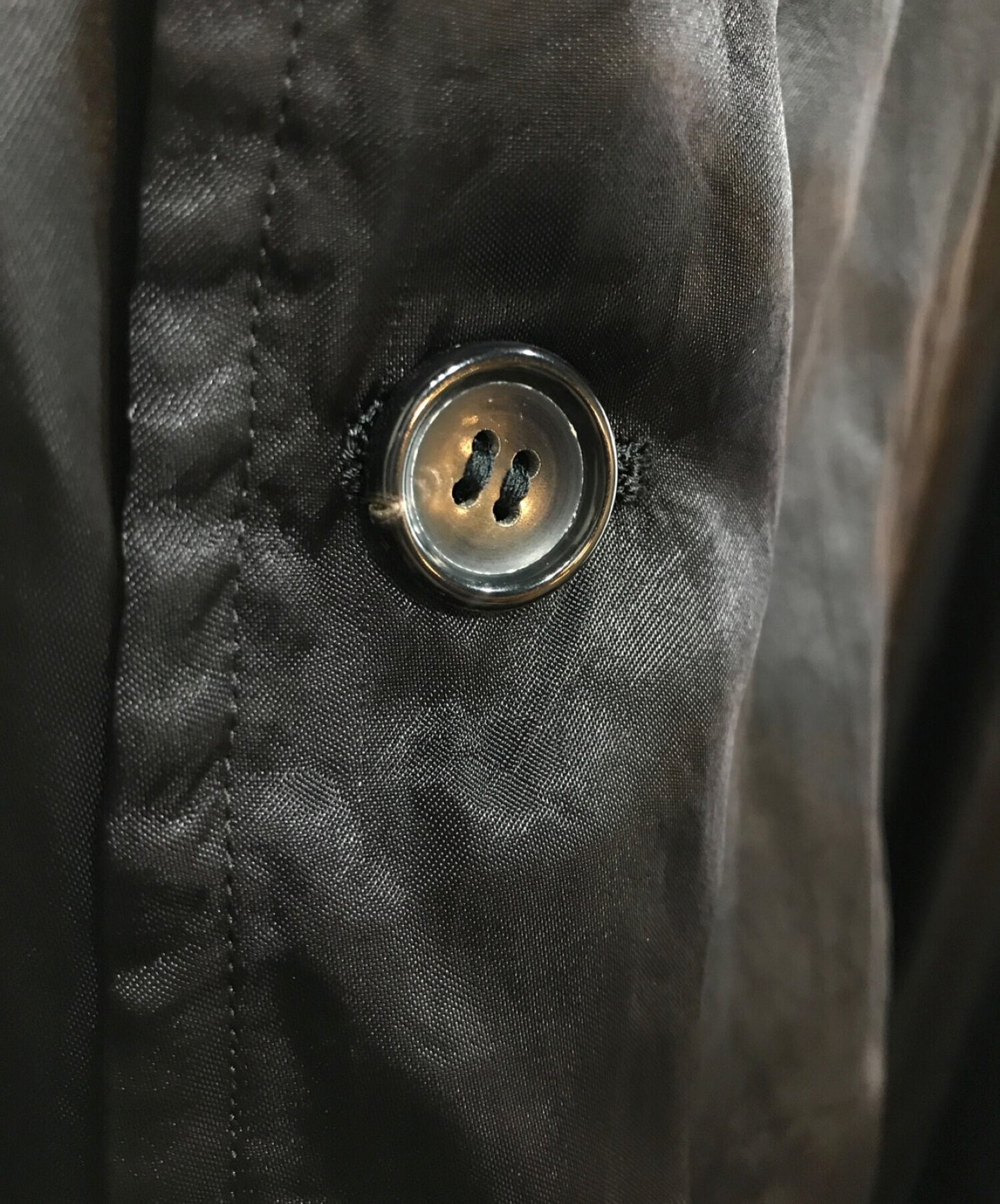 Comme des Garcons Comme des Garcons Cupra 새틴 직원 코트 PE-J087