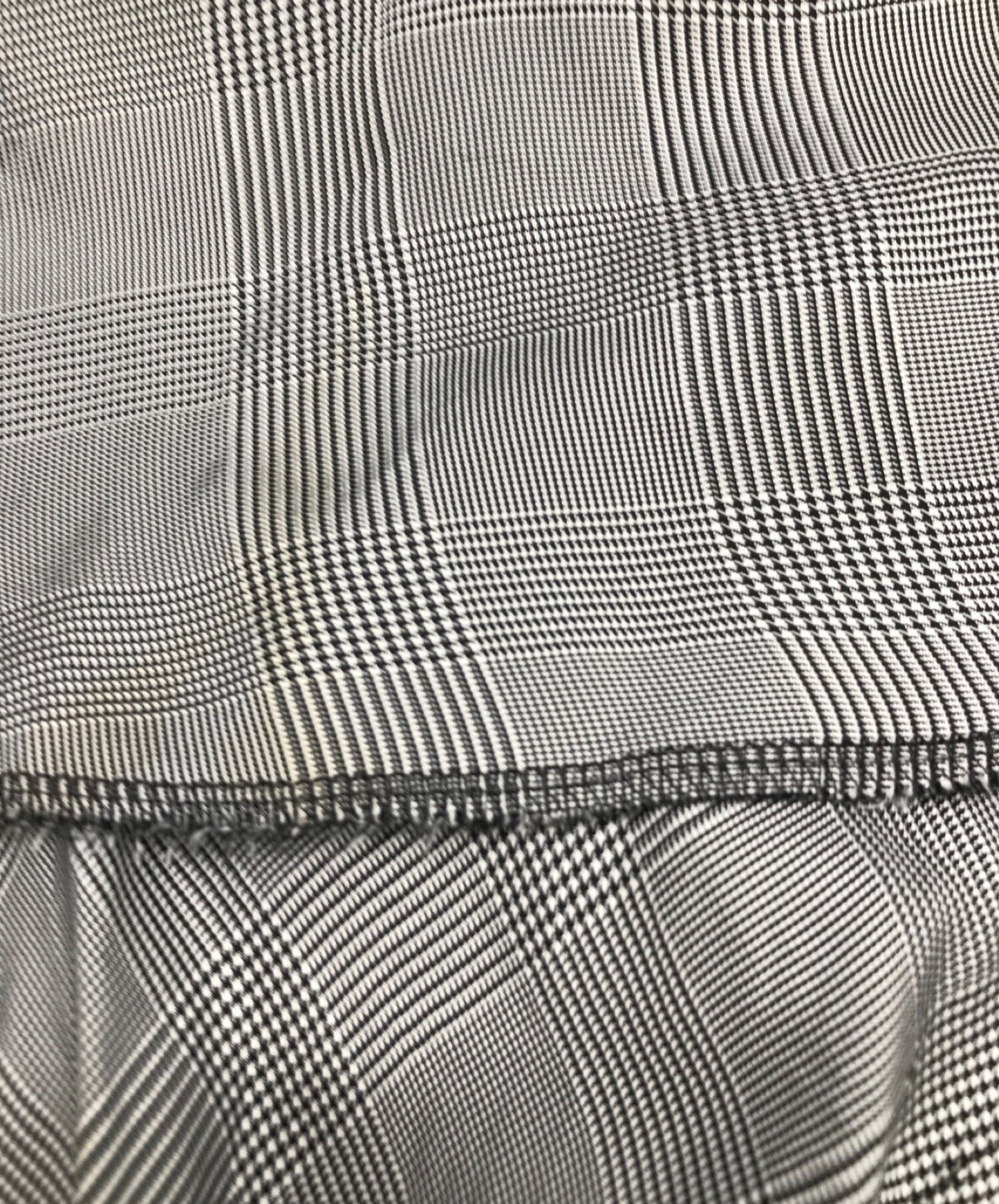 黑色COMME DES GARCONS最大長度荷葉邊裙子1I-S006