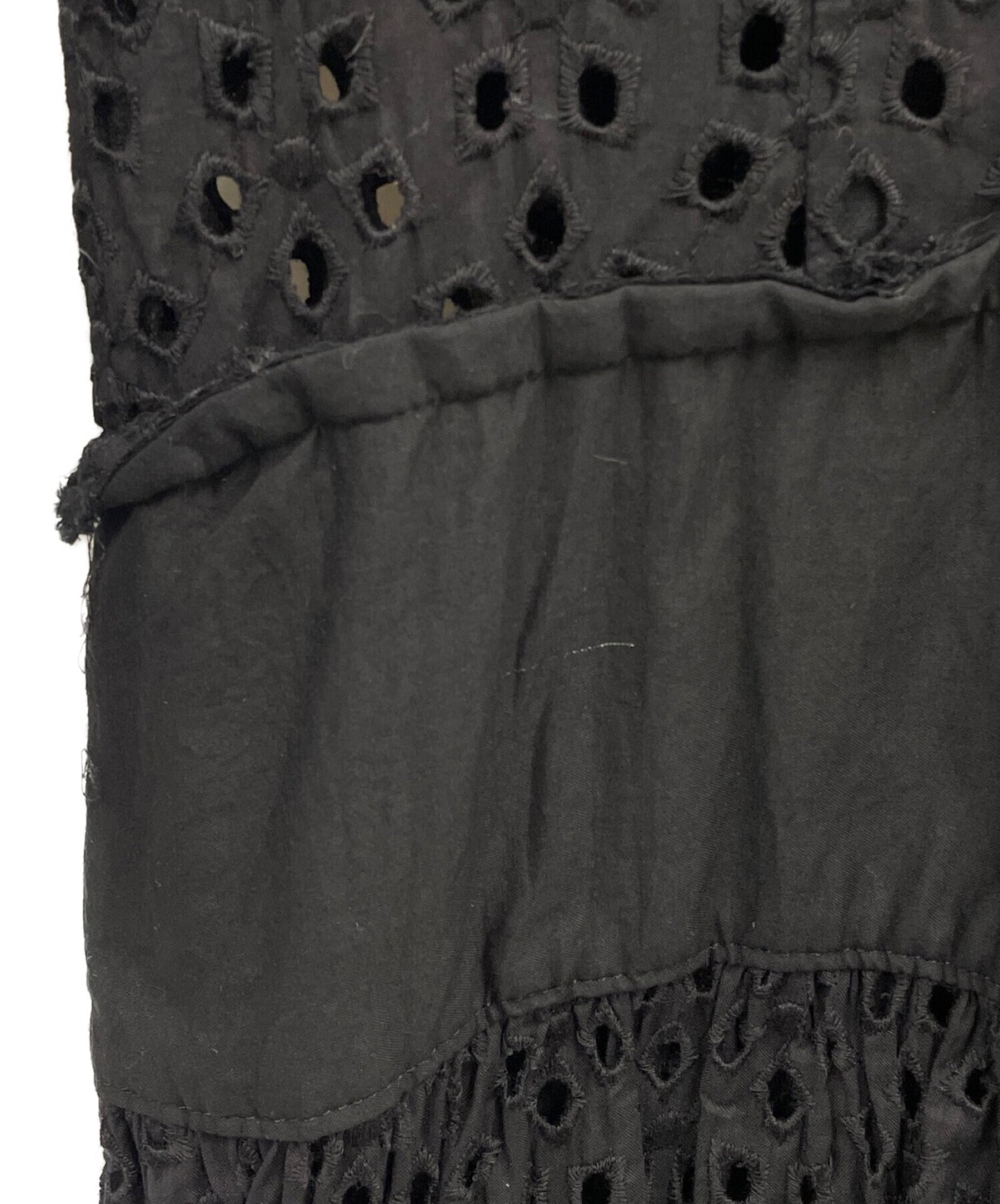 带皮带TT-O005的Tricot Comme des Garcons蕾丝连衣裙