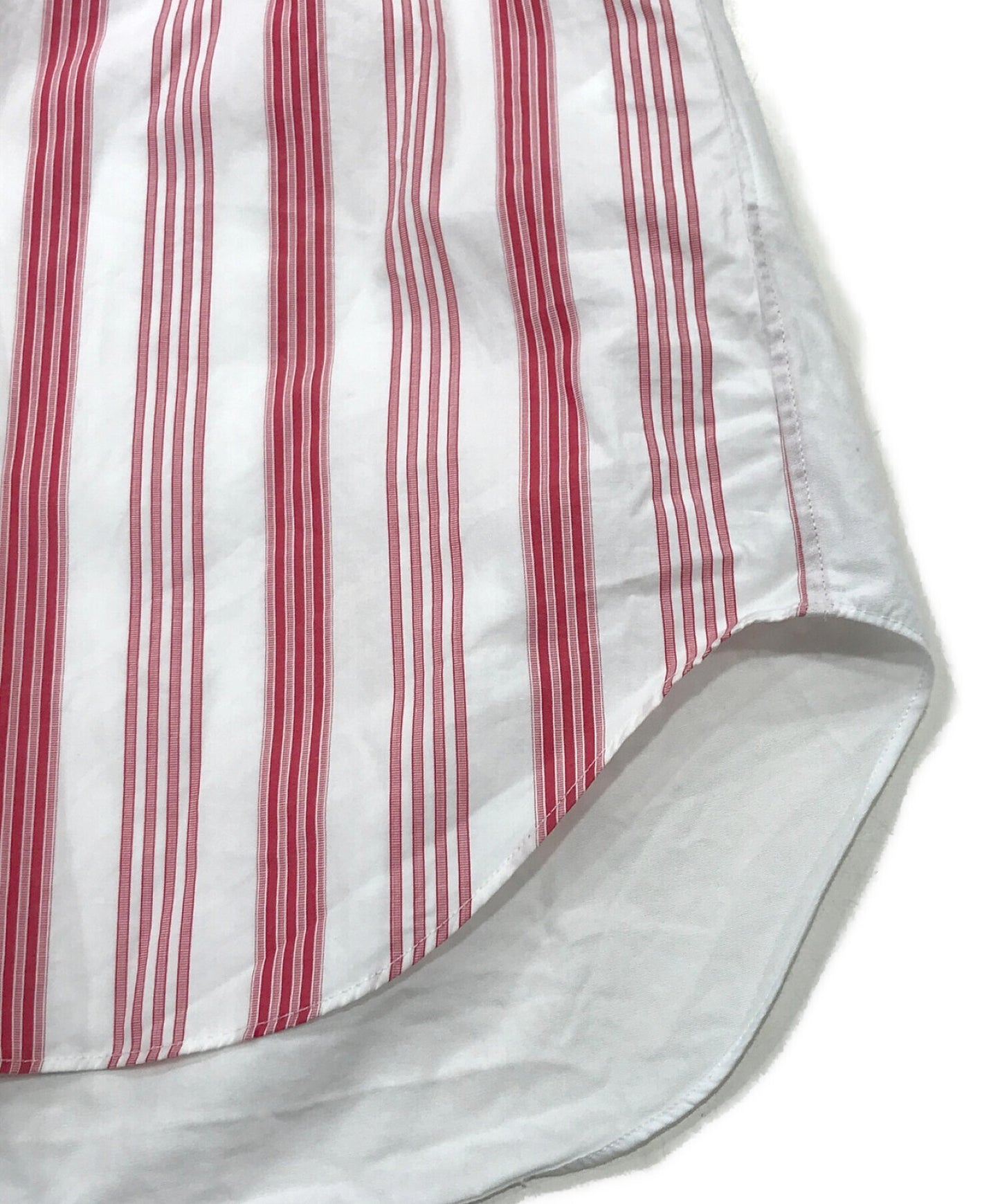 Comme des Garcons Homme Plus 스위치 스트라이프 셔츠 PE-B002