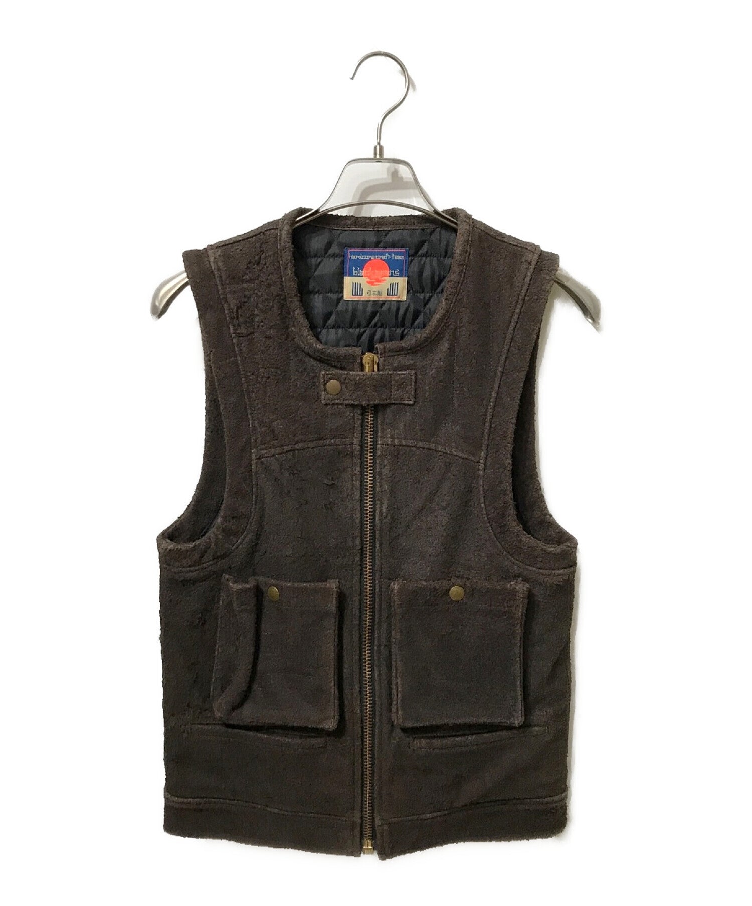 blackmeans leather vest