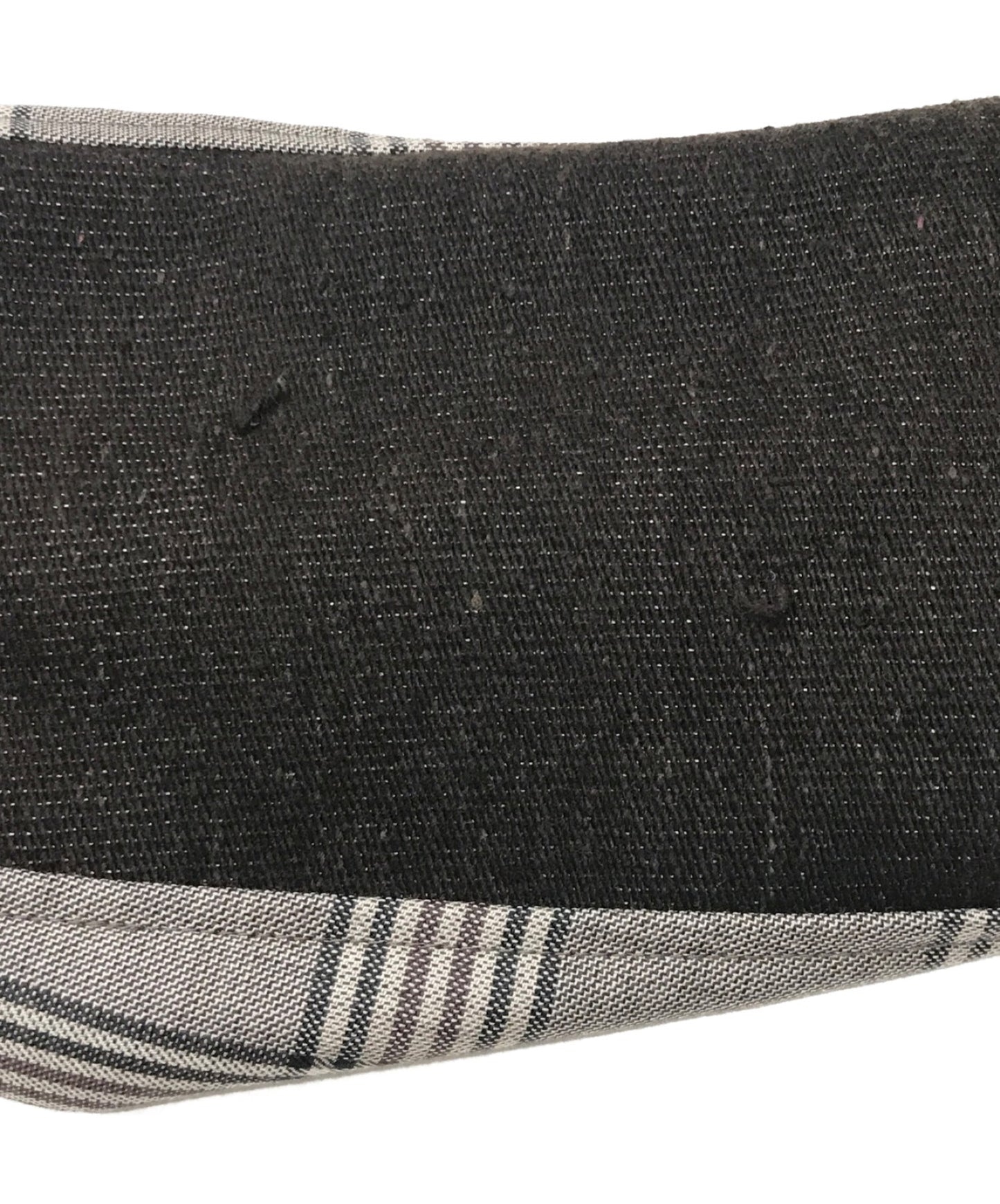 Junya Watanabe Man羊毛絲綢檢查和棉痣和皮夾克WJ-J030