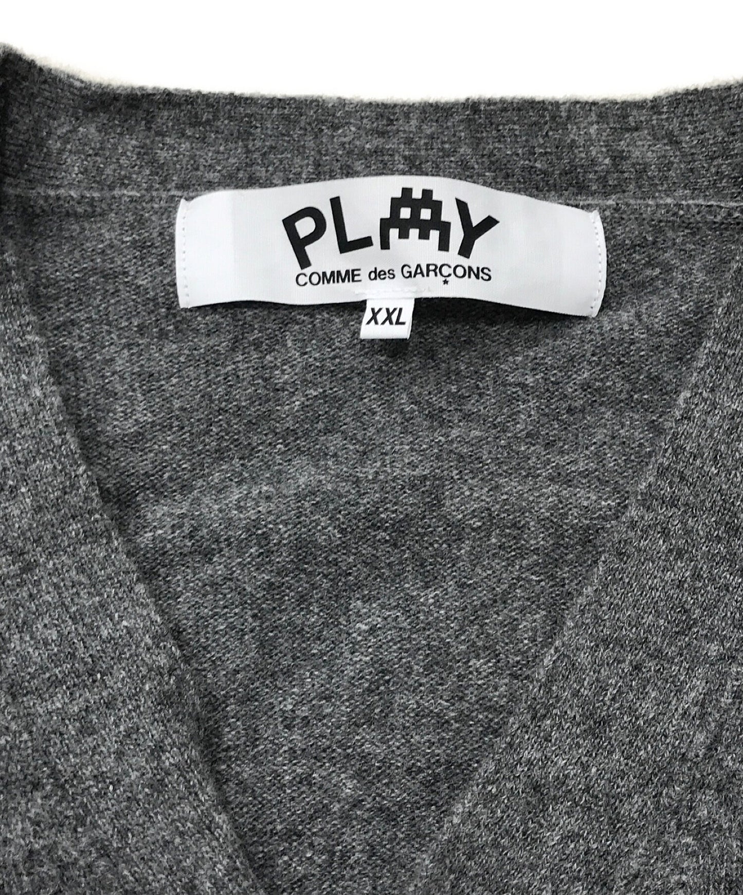 เล่น Comme des Garcons ถักคาร์ดิแกน AZ-N088