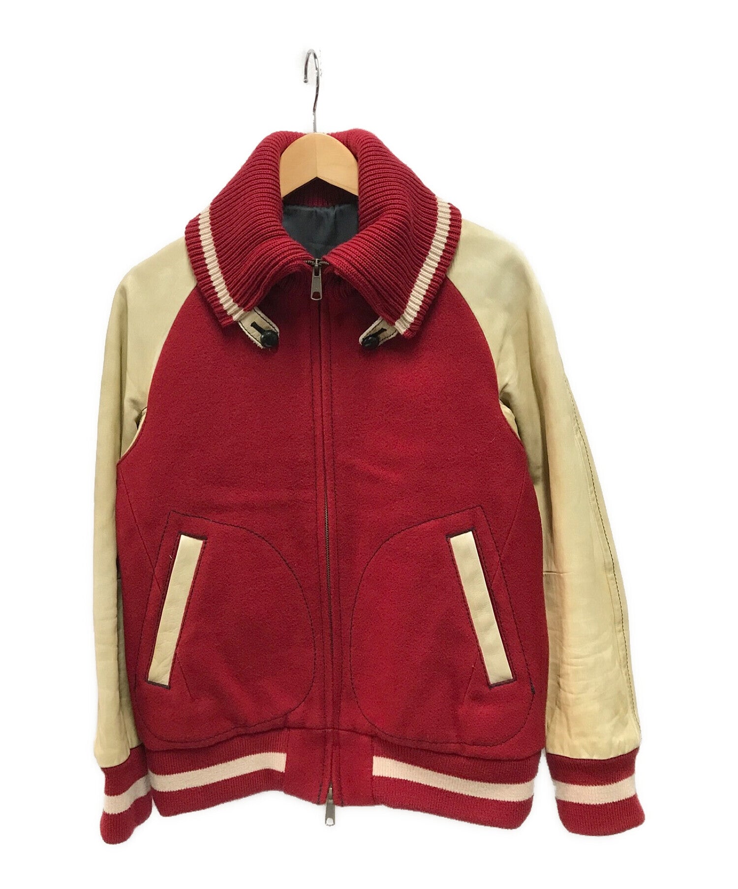 Undercover Varsity Jacket - Red 4