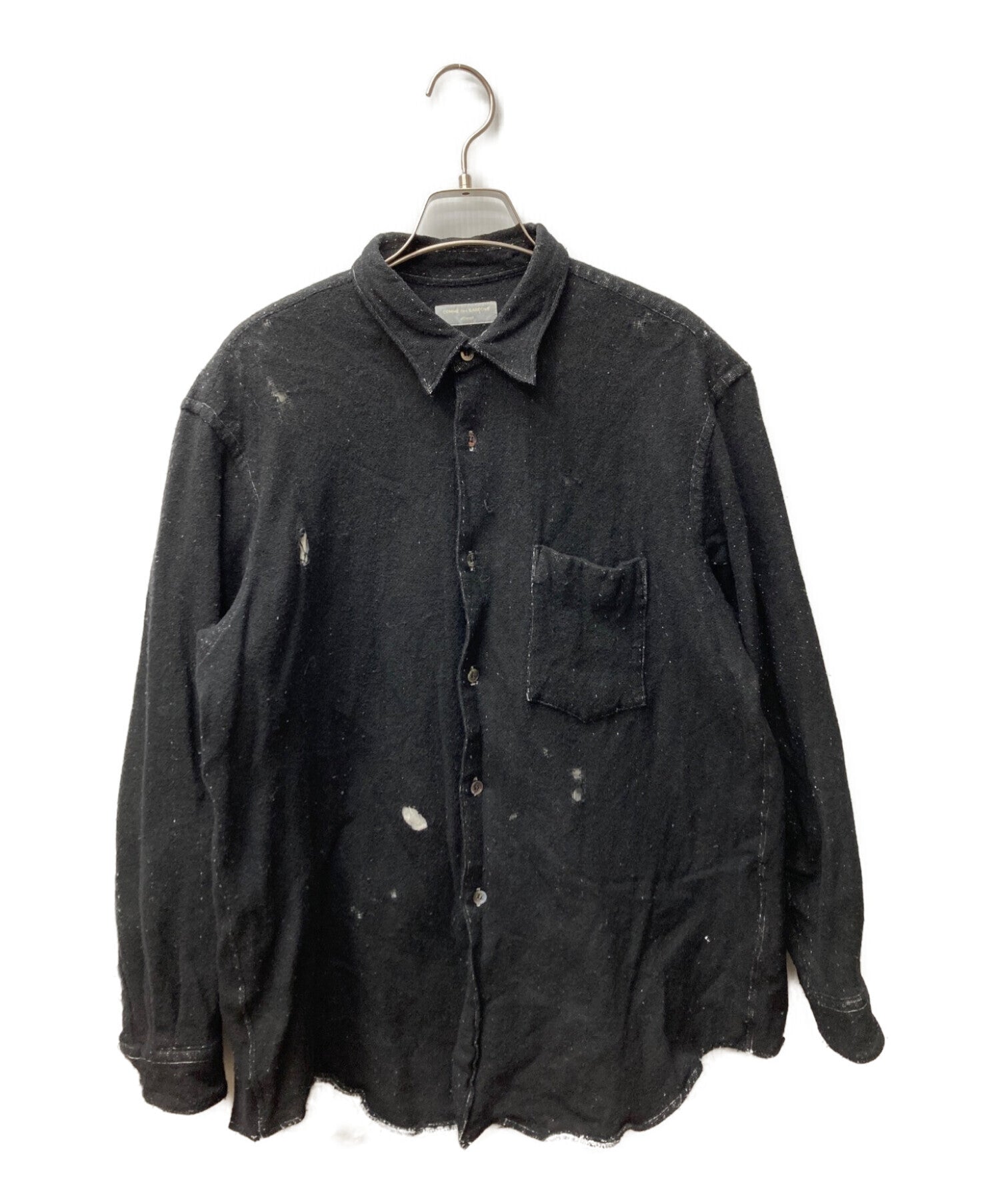 Pre-owned] COMME des GARCONS HOMME 90'S cotton wool damaged shirt 